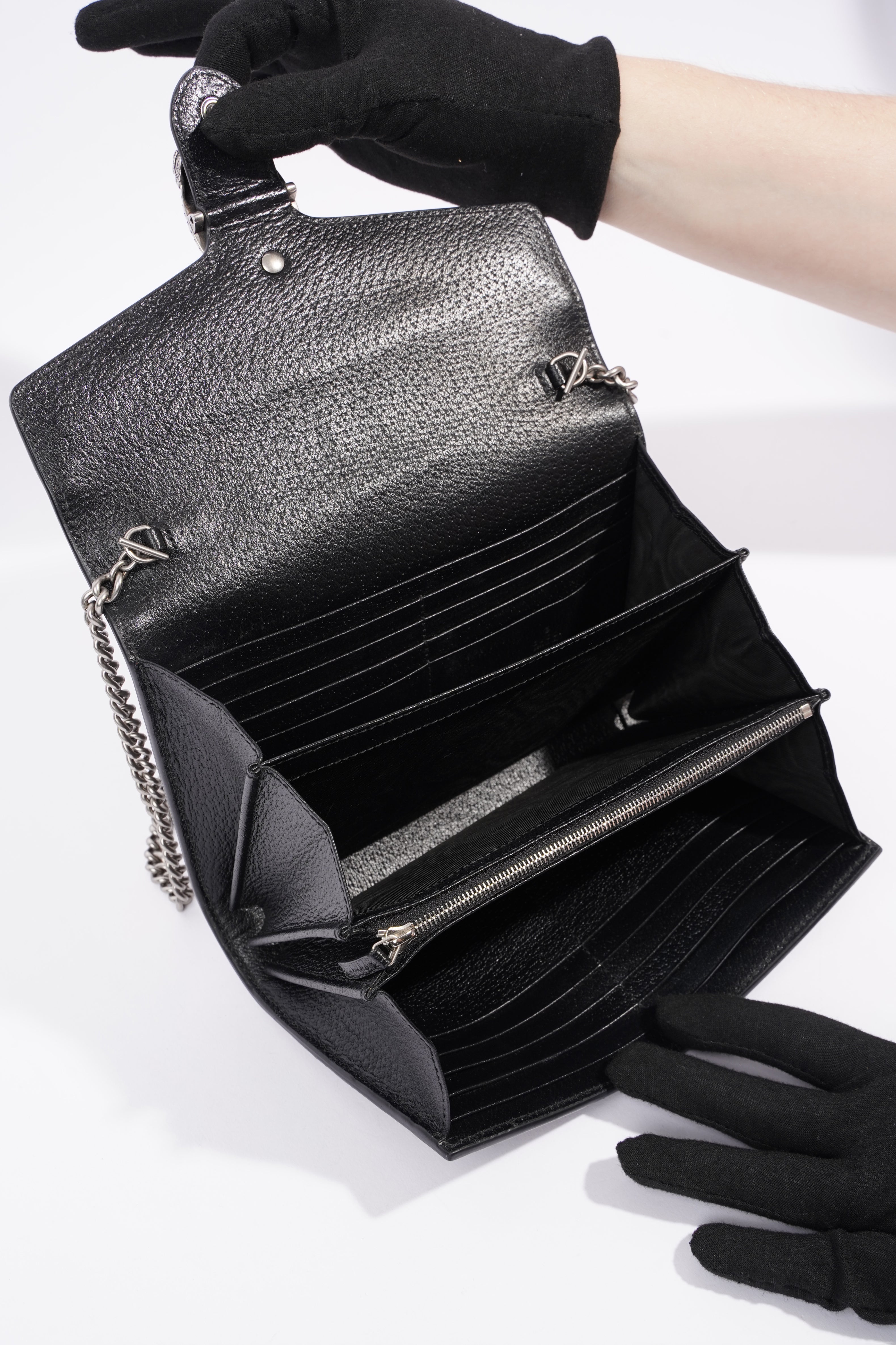 Gucci Dionysus GG Chain Wallet Monogram