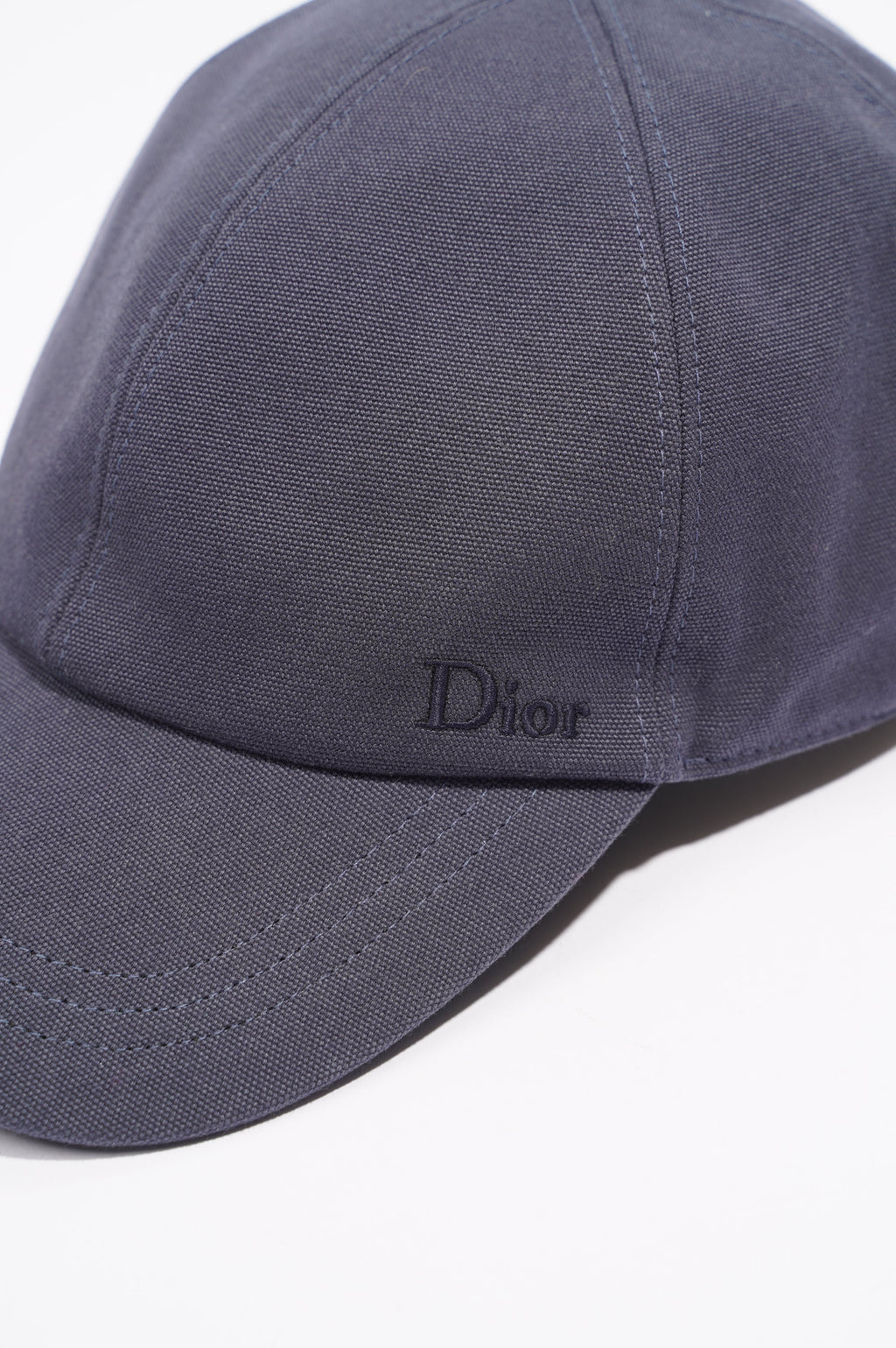 Christian Dior Dior Baseball Cap Blue Cotton Large
