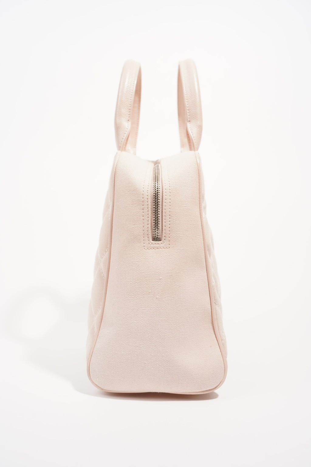 Chanel Womens Lambskin Hobo Tassel Bag Pink Small