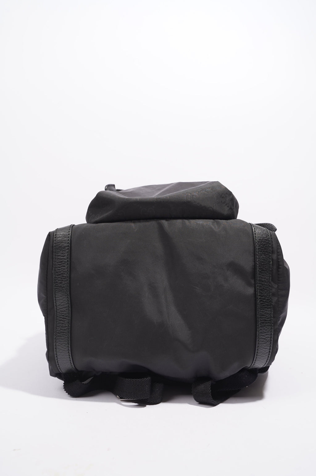 Gucci Vintage Nylon Backpack Black