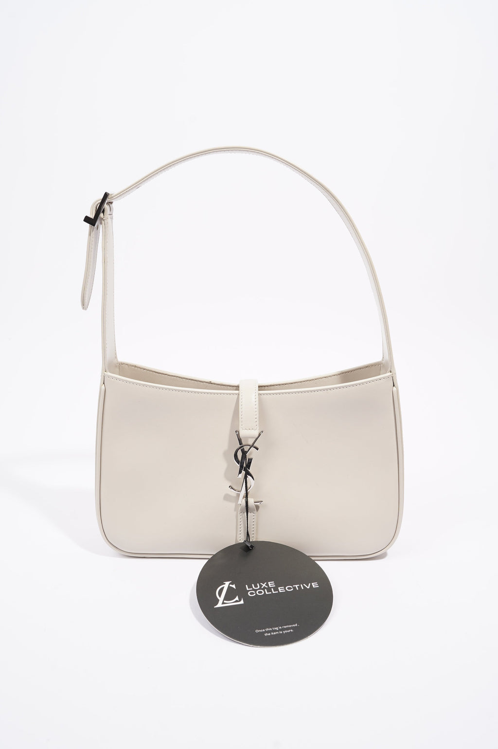 Saint Laurent Womens LE 5 A & Hobo White