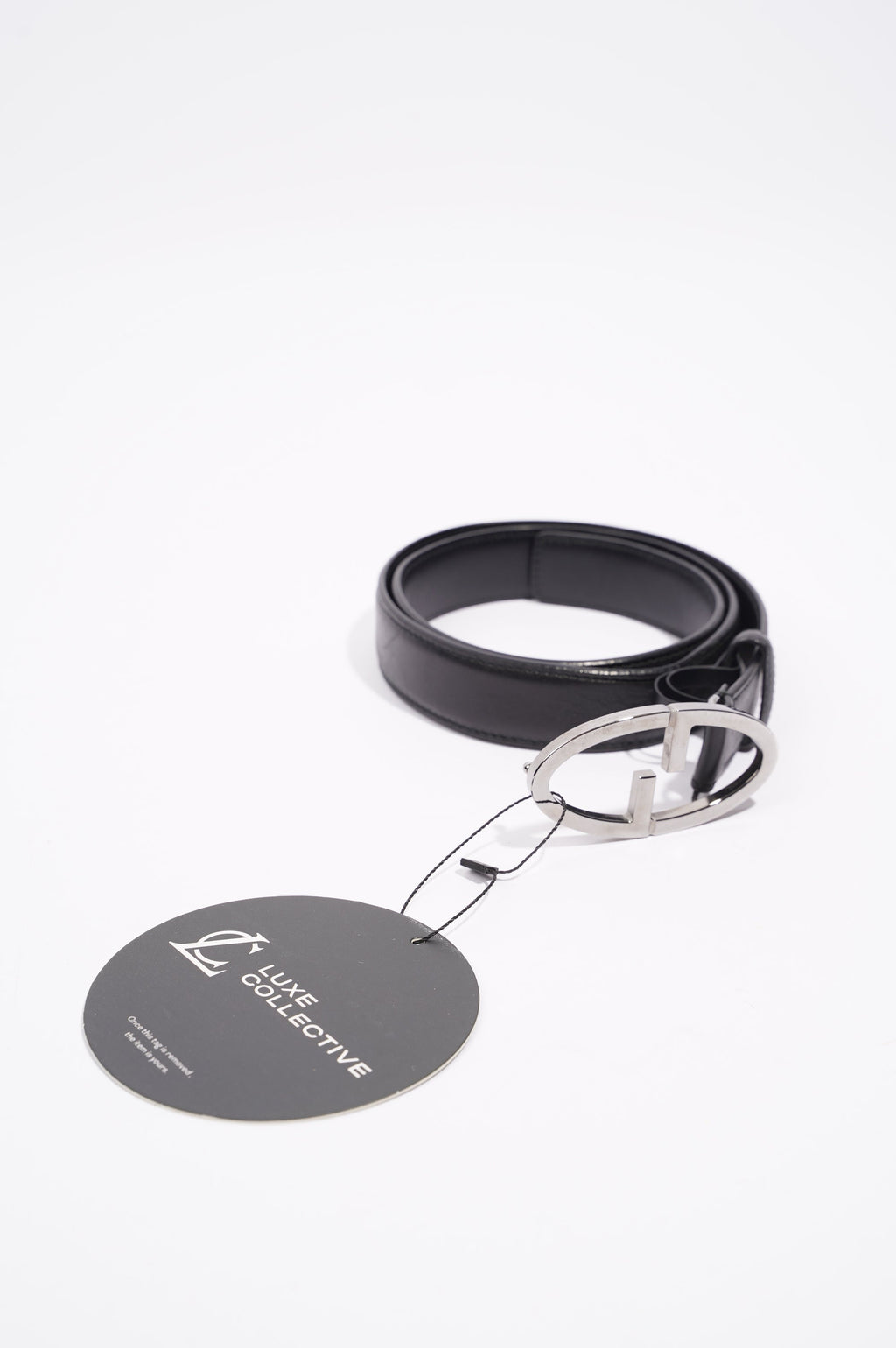 Gucci Womens Belt Black / Silver 85cm - 34"