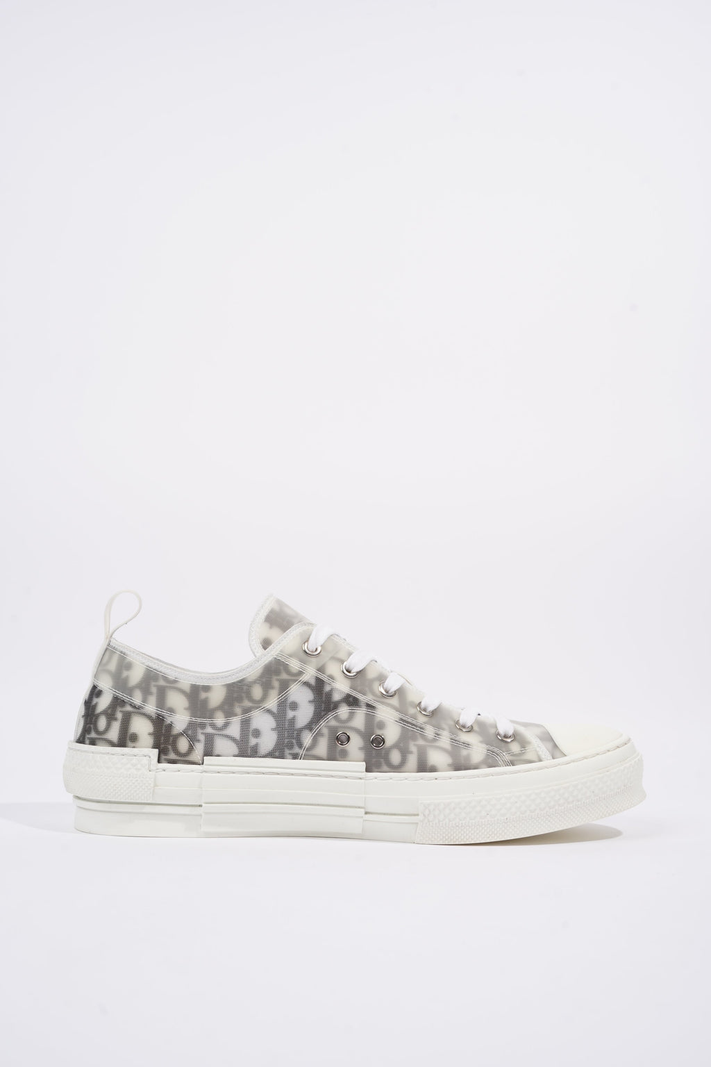 Christian Dior Mens B23 Low White Logo EU 44.5 / UK 10.5