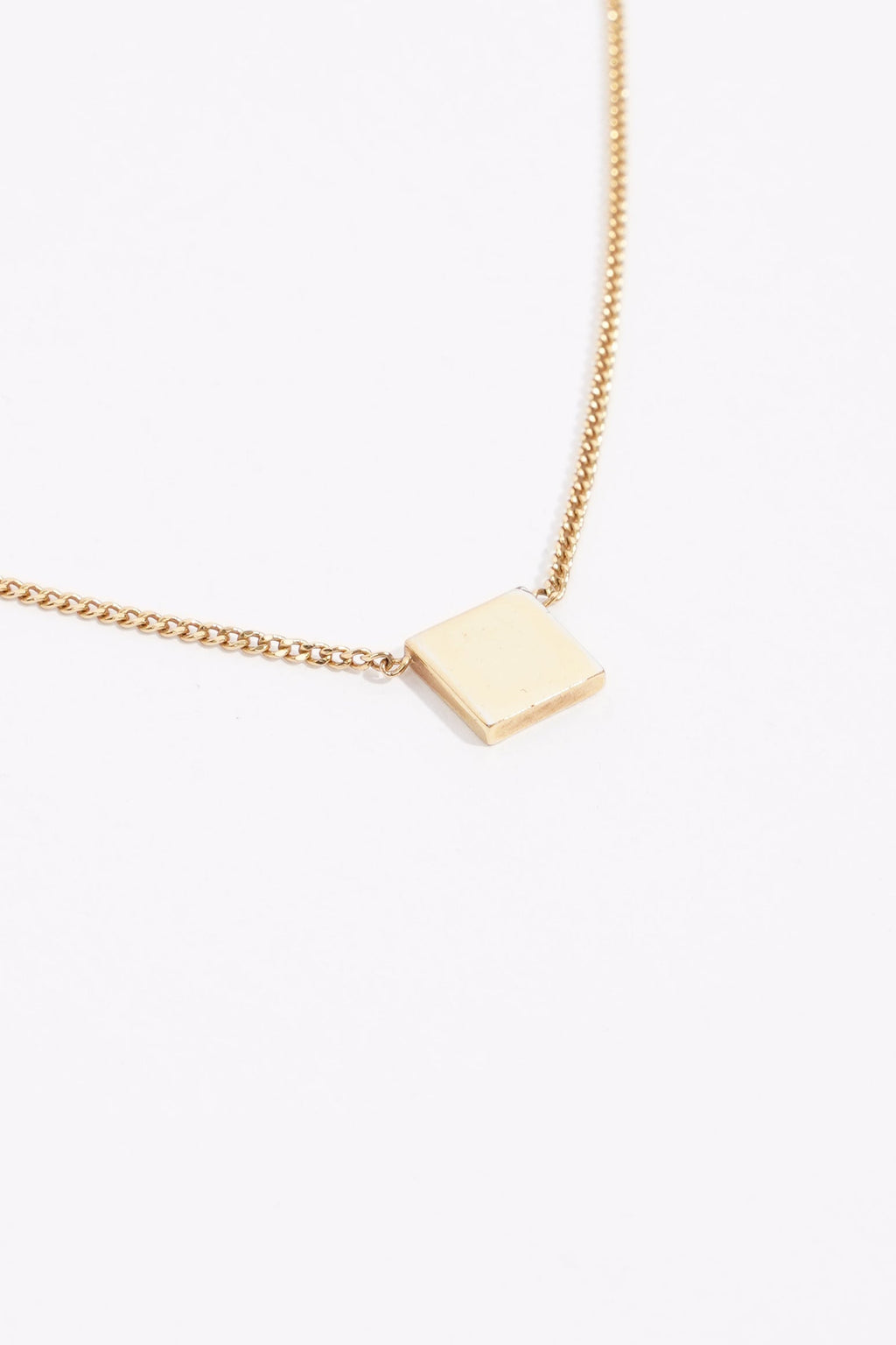 Fendi Womens O'Lock Necklace Golden Finish Base Metal