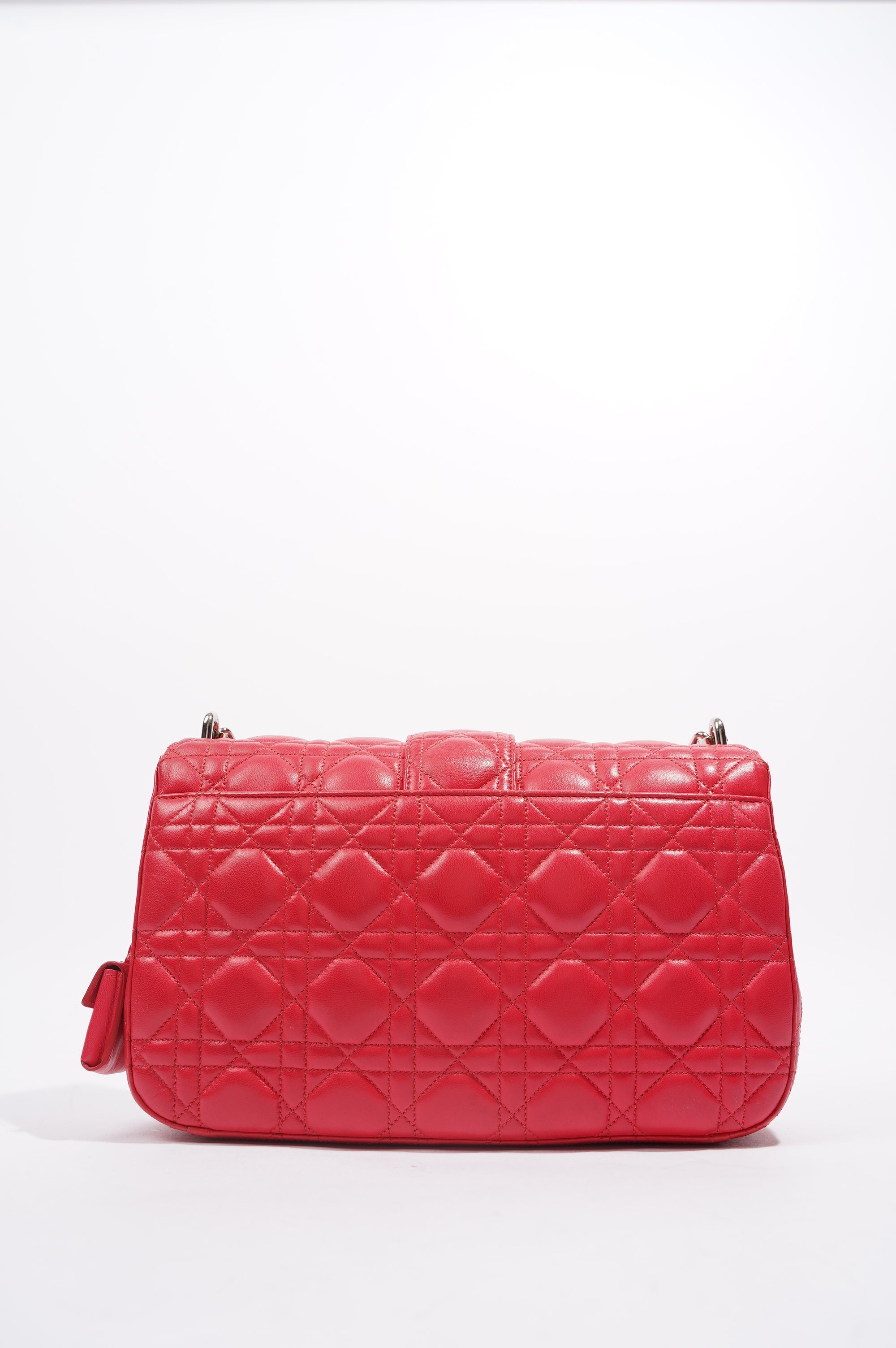 Christian Dior Womens New Lock Bag Leather Fuchsia