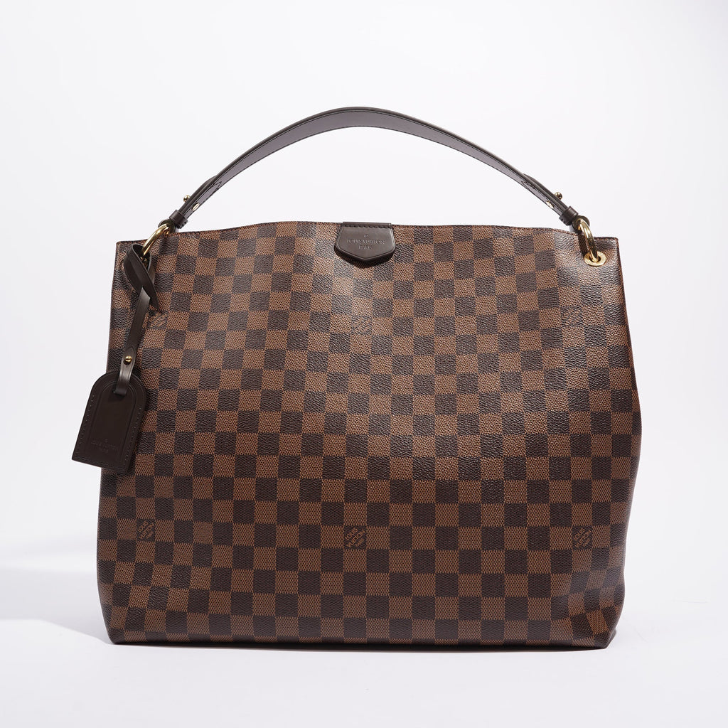 Louis Vuitton Womens Graceful Damier Ebene MM