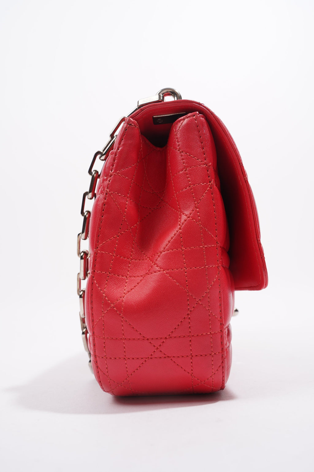Christian Dior Womens New Lock Bag Leather Fuchsia