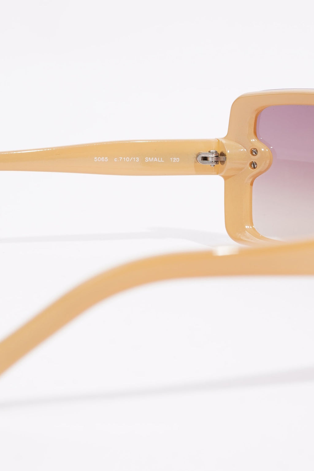 Chanel Womens Oversized Sunglasses Brown Acetate 120