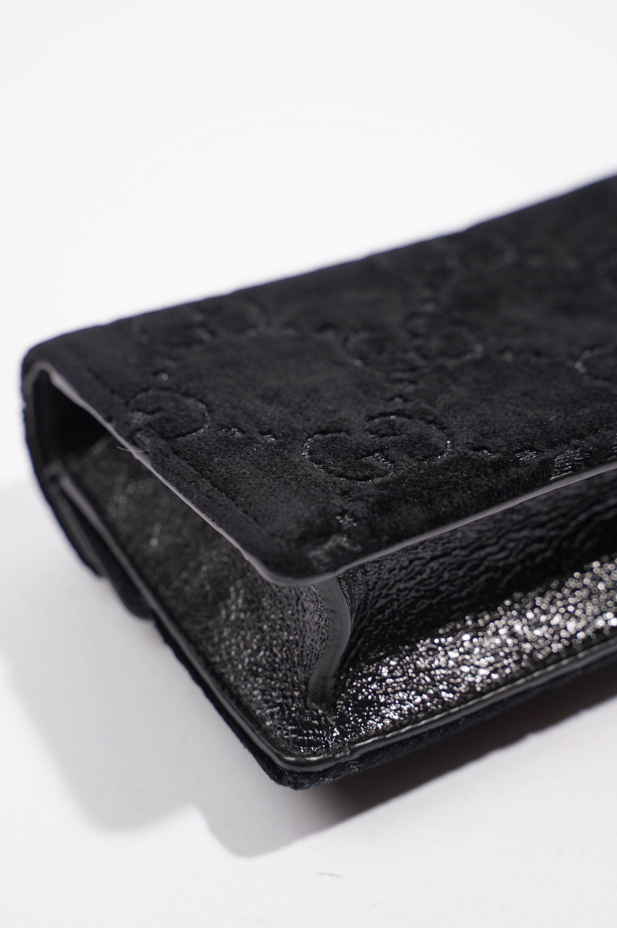 Gucci Womens Dionysus Black Velvet Super Mini