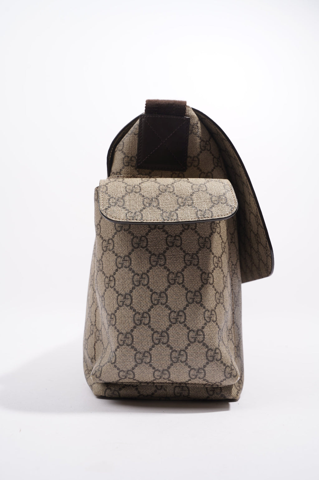 Gucci Womens Changing Bag Brown Canvas