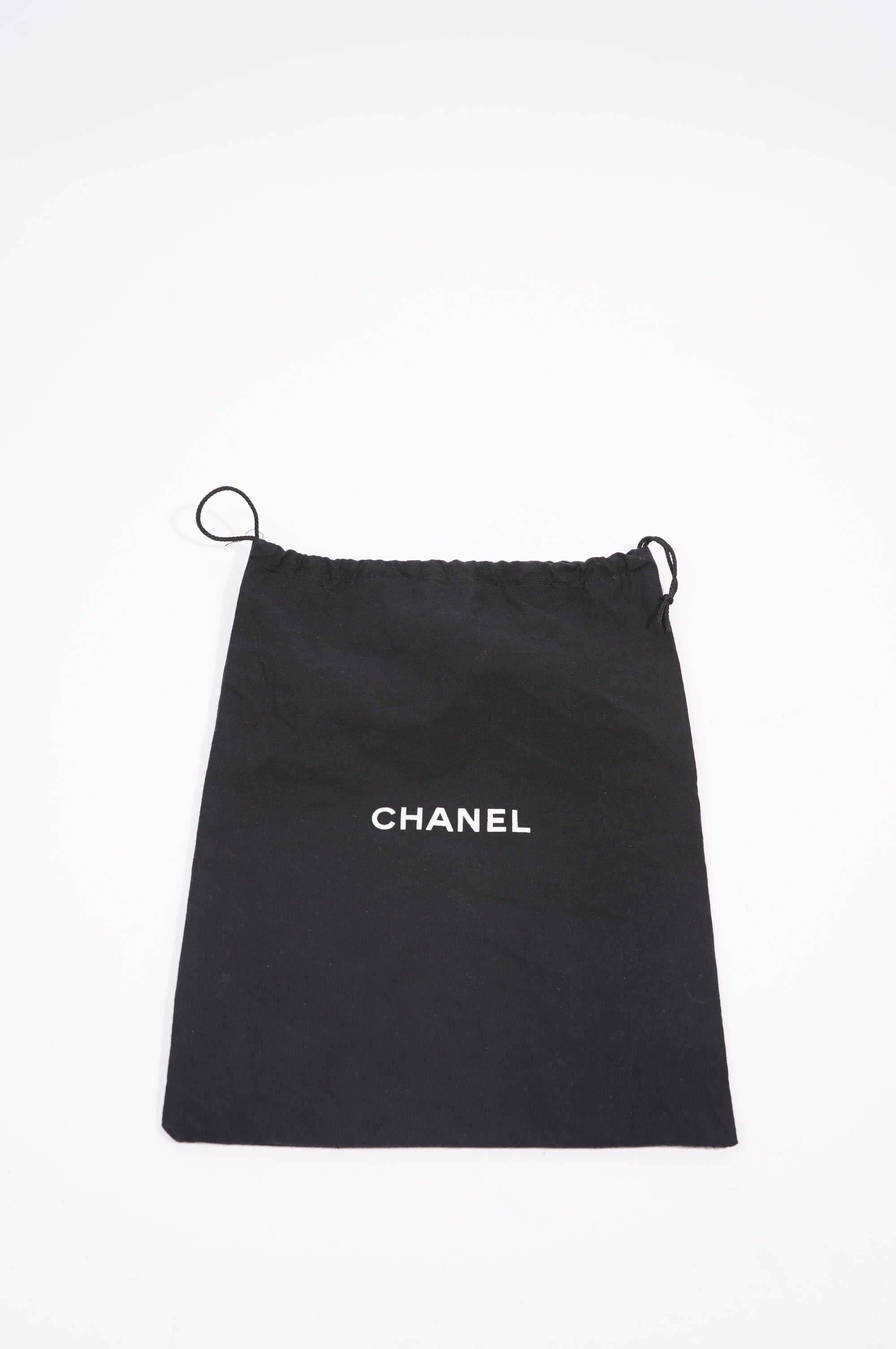 Chanel Womens Vintage Camellia Satin Classic Flap Black Mini