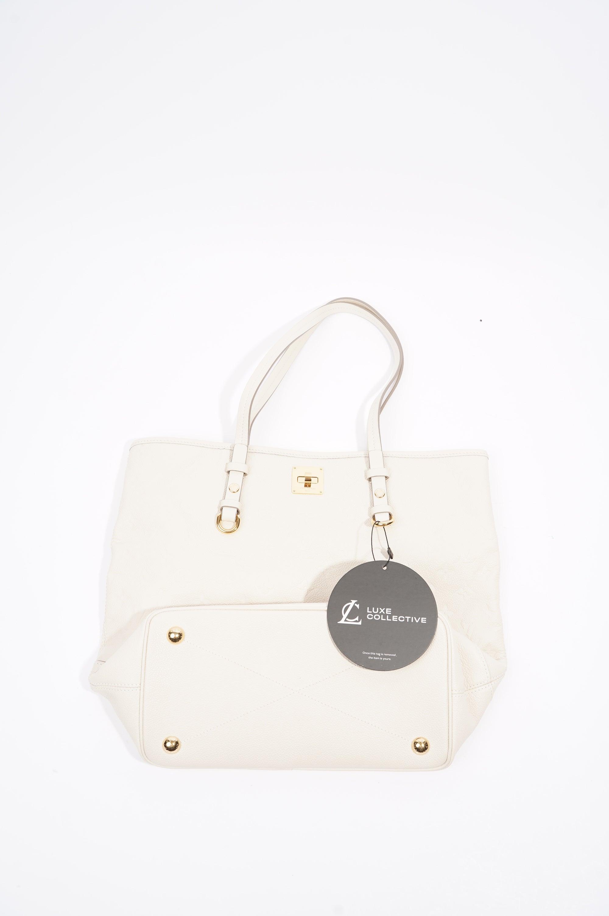 Louis Vuitton Womens Citadine Tote Cream GM