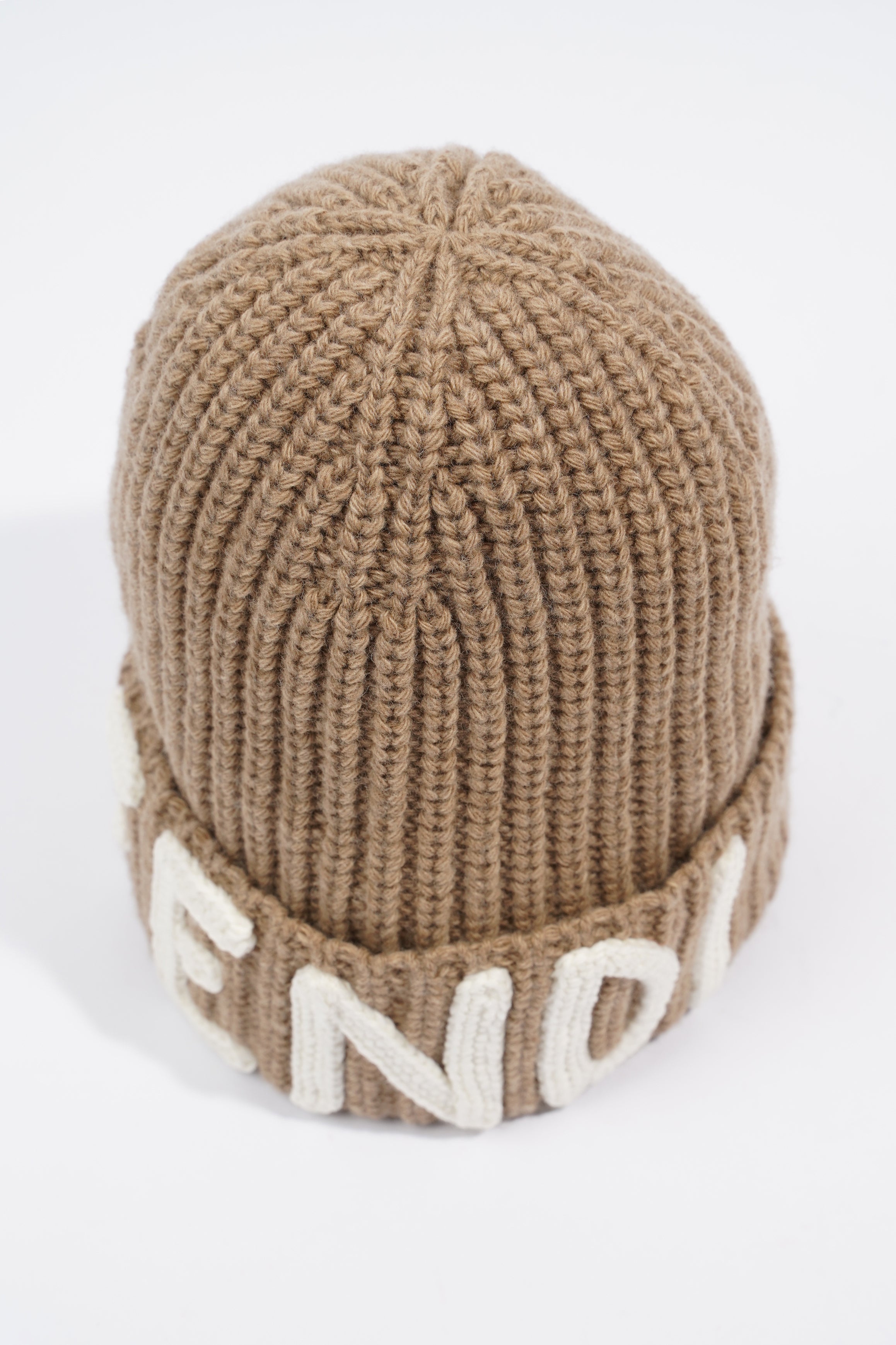 Fendi Fendi Beanie Beige Wool S-M