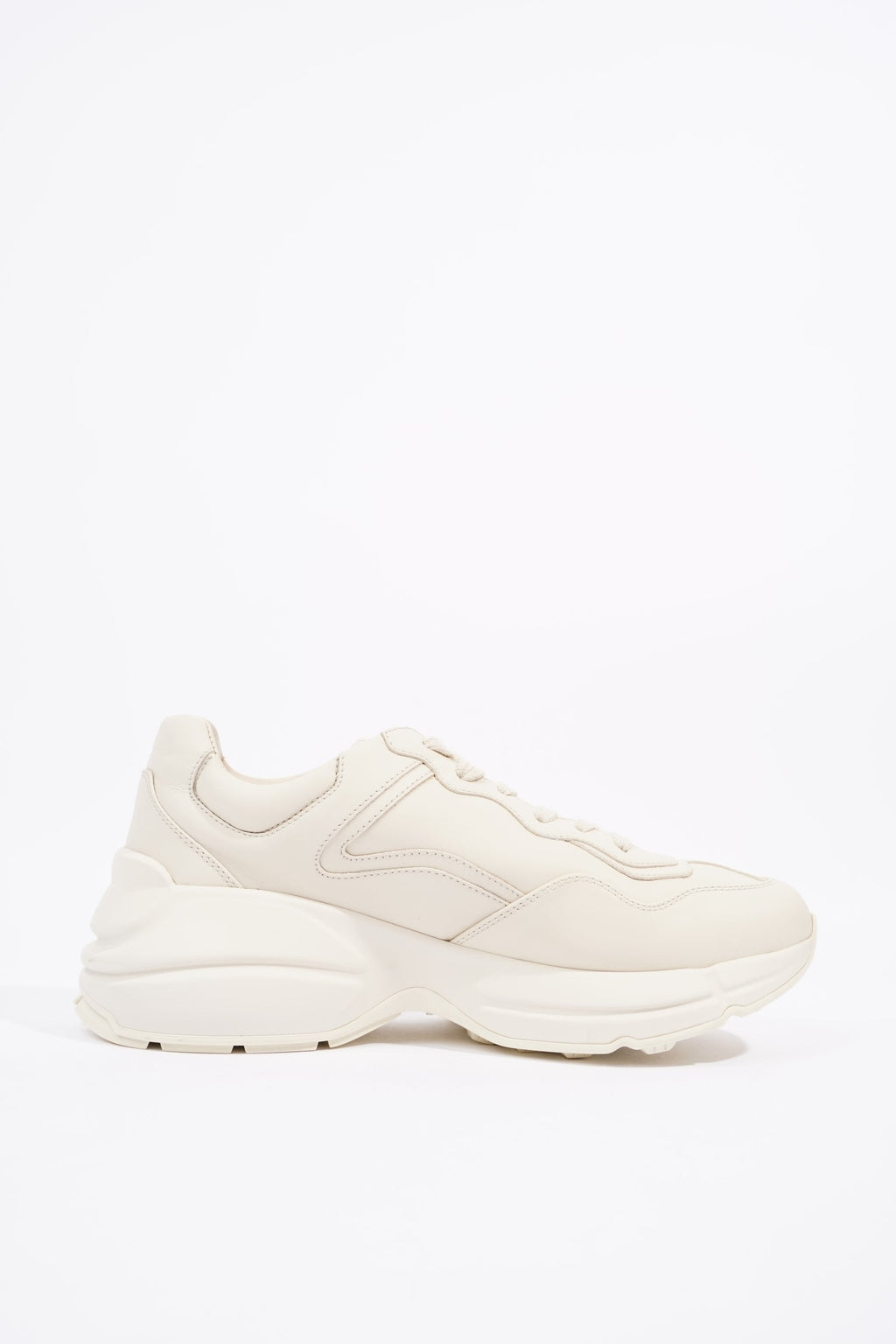 Gucci Womens Rhyton Logo Beige EU 39 / UK 6