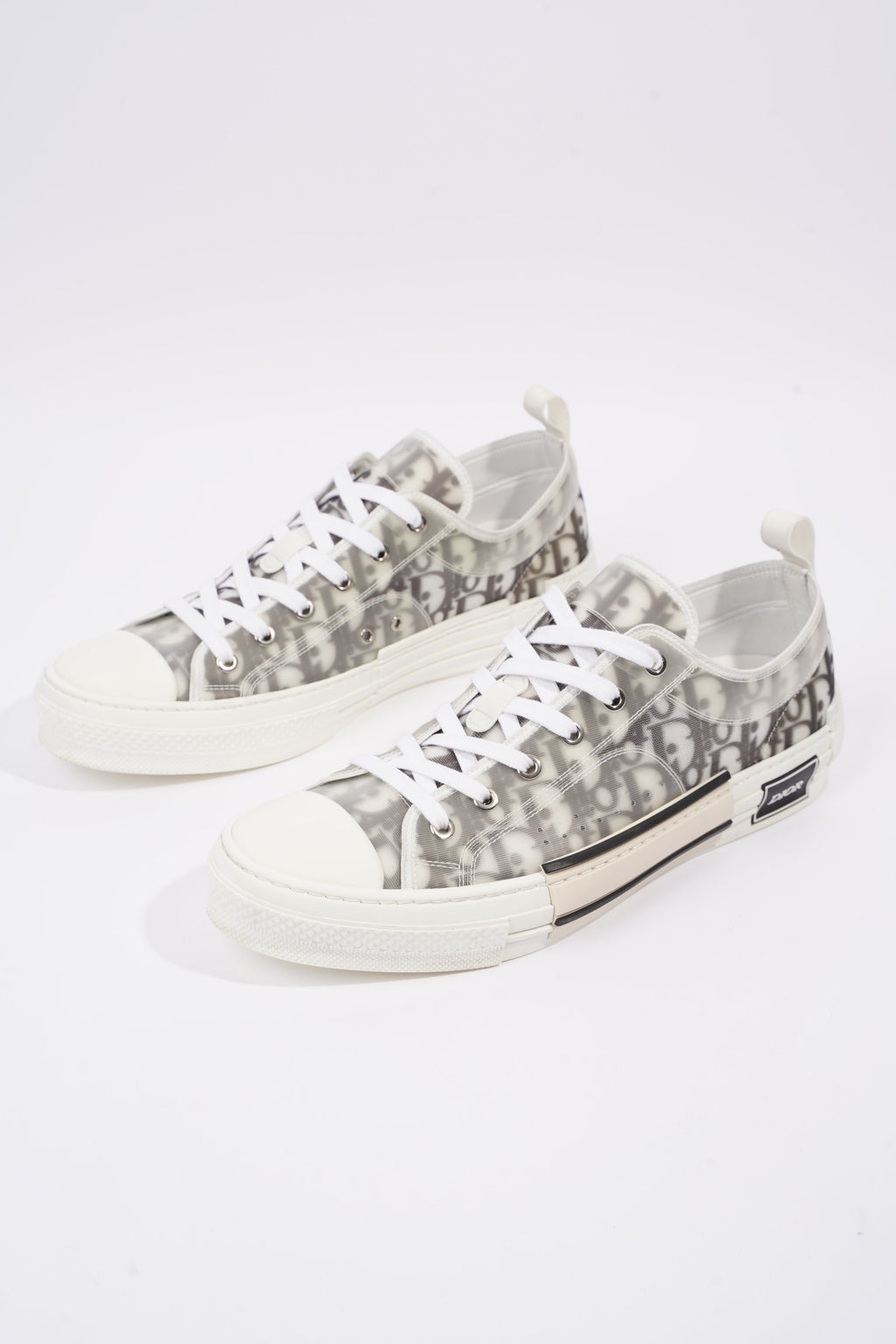 Christian Dior Mens B23 Low White Logo EU 44.5 / UK 10.5