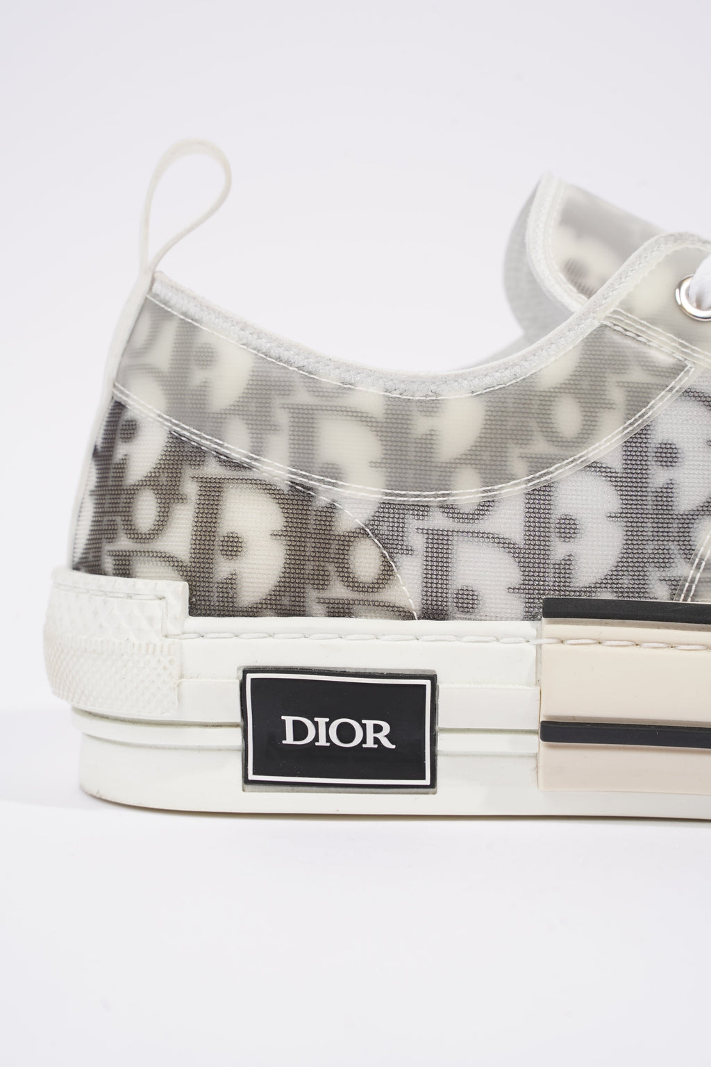 Christian Dior Mens B23 Low White Logo EU 44.5 / UK 10.5
