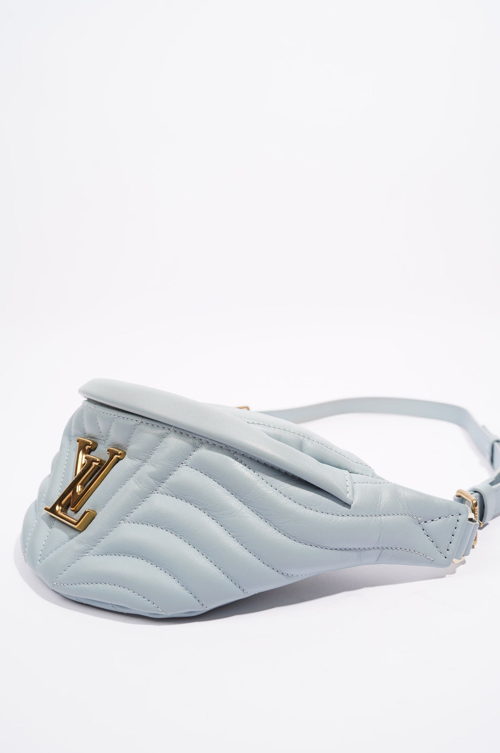 Louis Vuitton Womens New Wave Bumbag Baby Blue