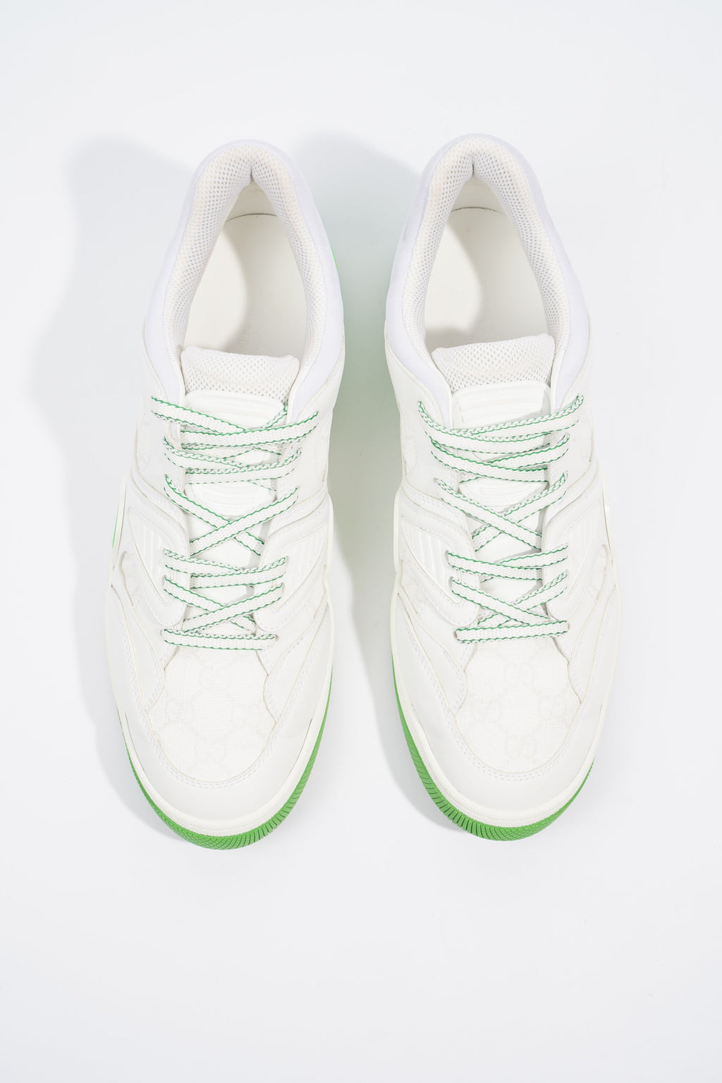 Gucci Basket Sneaker White / Green EU 43.5 / UK 9.5