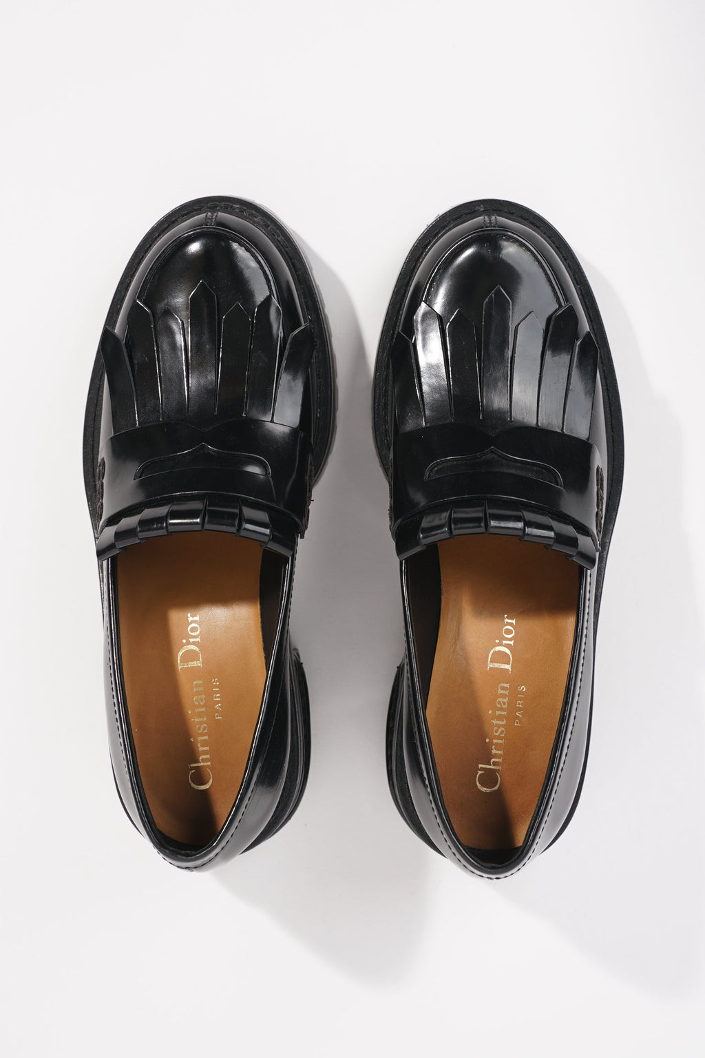 Christian Dior Womens Loafer Black EU 35.5 / UK 2.5