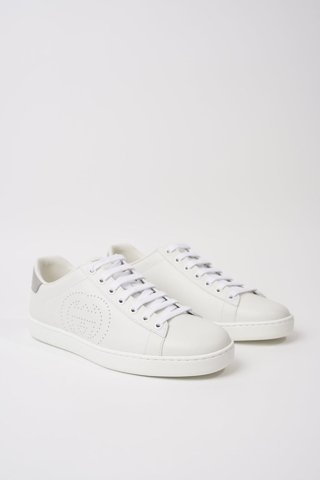 Gucci Womens Ace Interlocking GG White EU 37.5 / UK 4.5