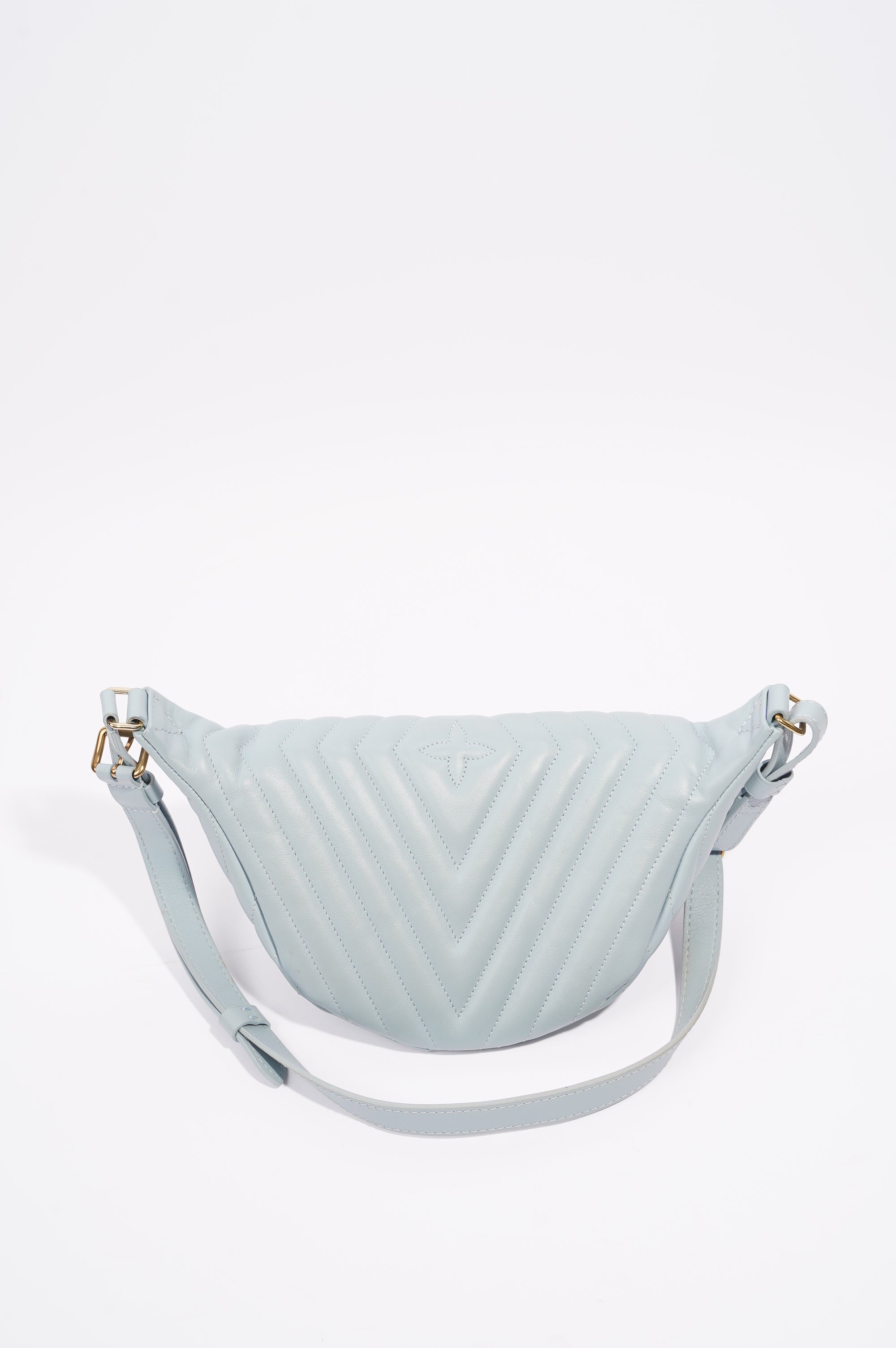 Louis Vuitton Womens New Wave Bumbag Baby Blue