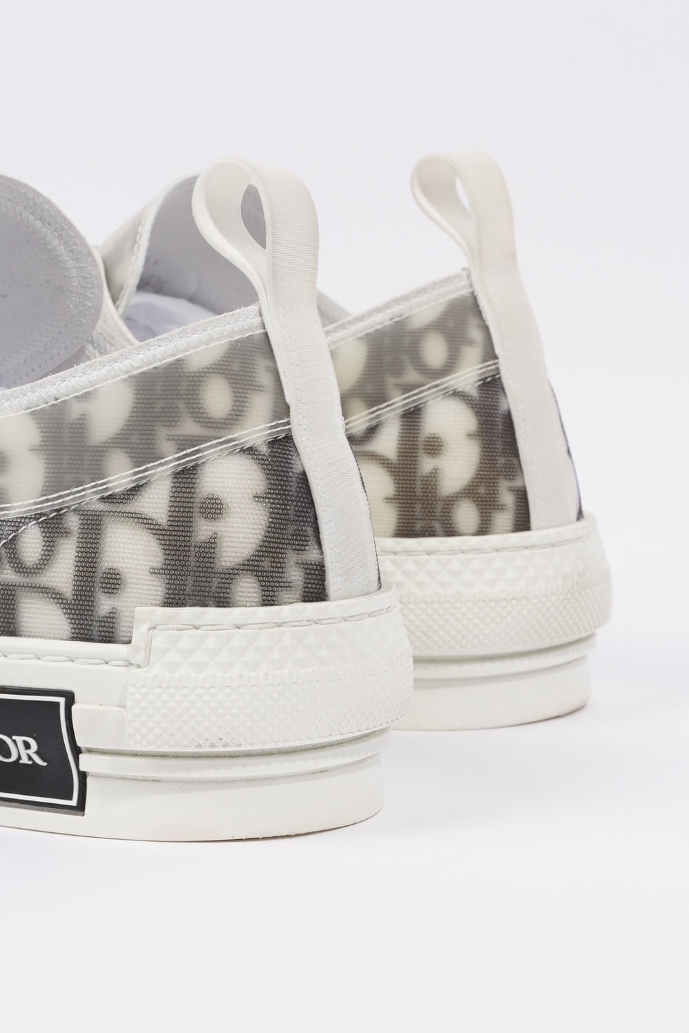 Christian Dior Mens B23 Low White Logo EU 44.5 / UK 10.5