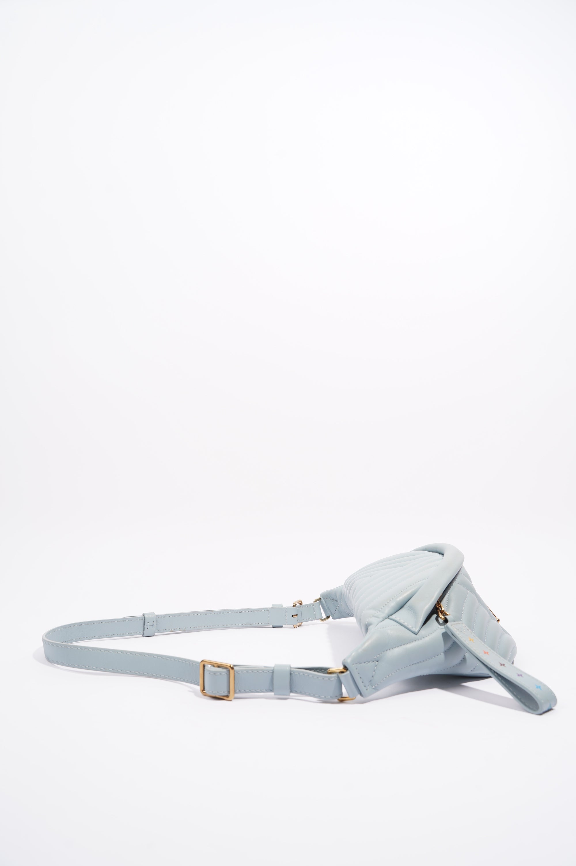 Louis Vuitton Womens New Wave Bumbag Baby Blue
