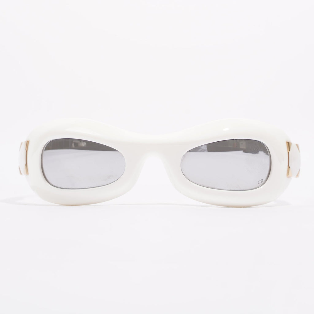 Christian Dior Womens Dior Lady 95.22 White Acetate 110