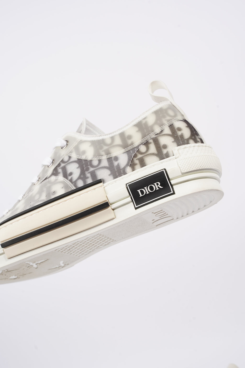 Christian Dior Mens B23 Low White Logo EU 44.5 / UK 10.5