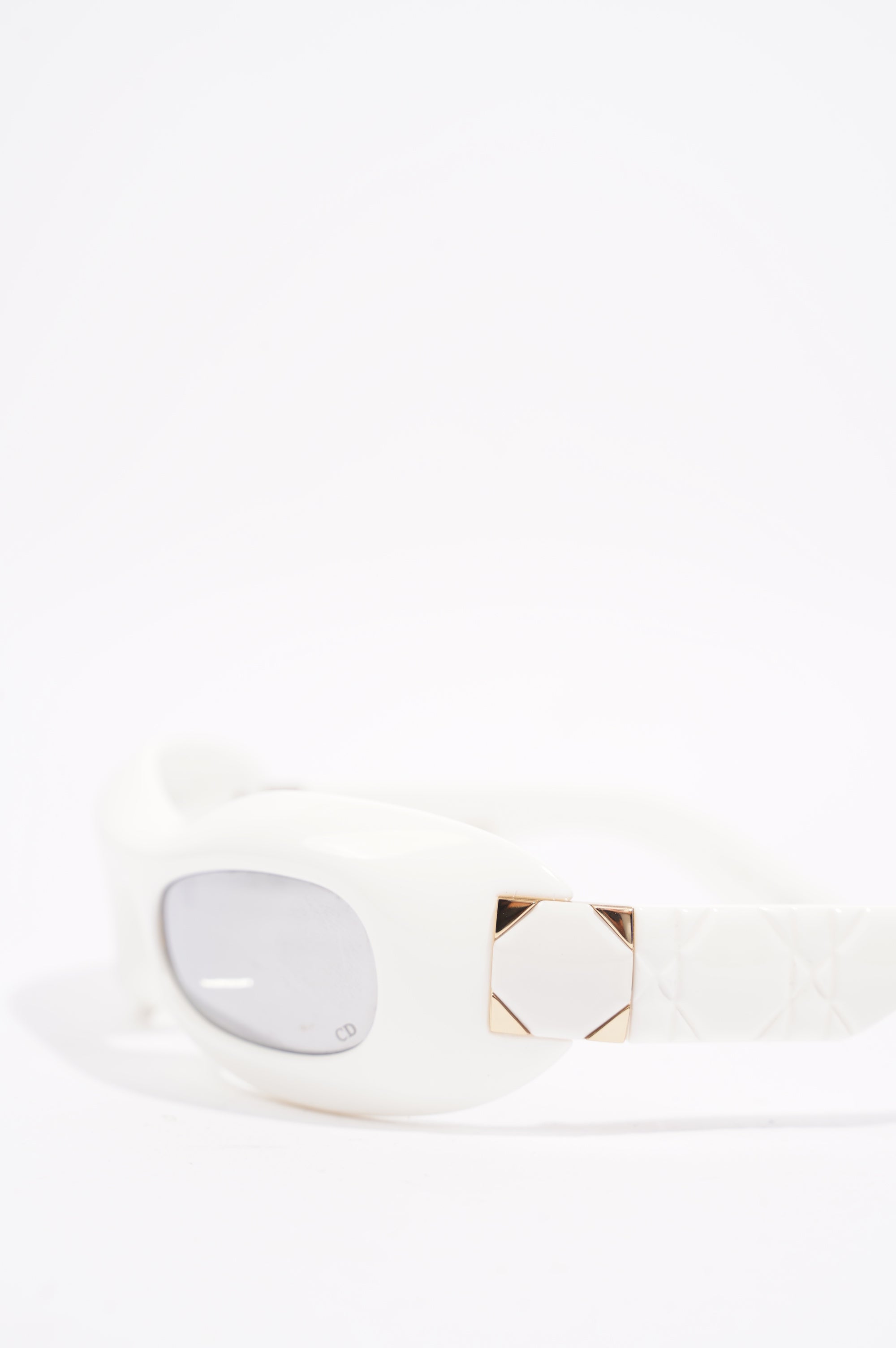 Christian Dior Womens Dior Lady 95.22 White Acetate 110