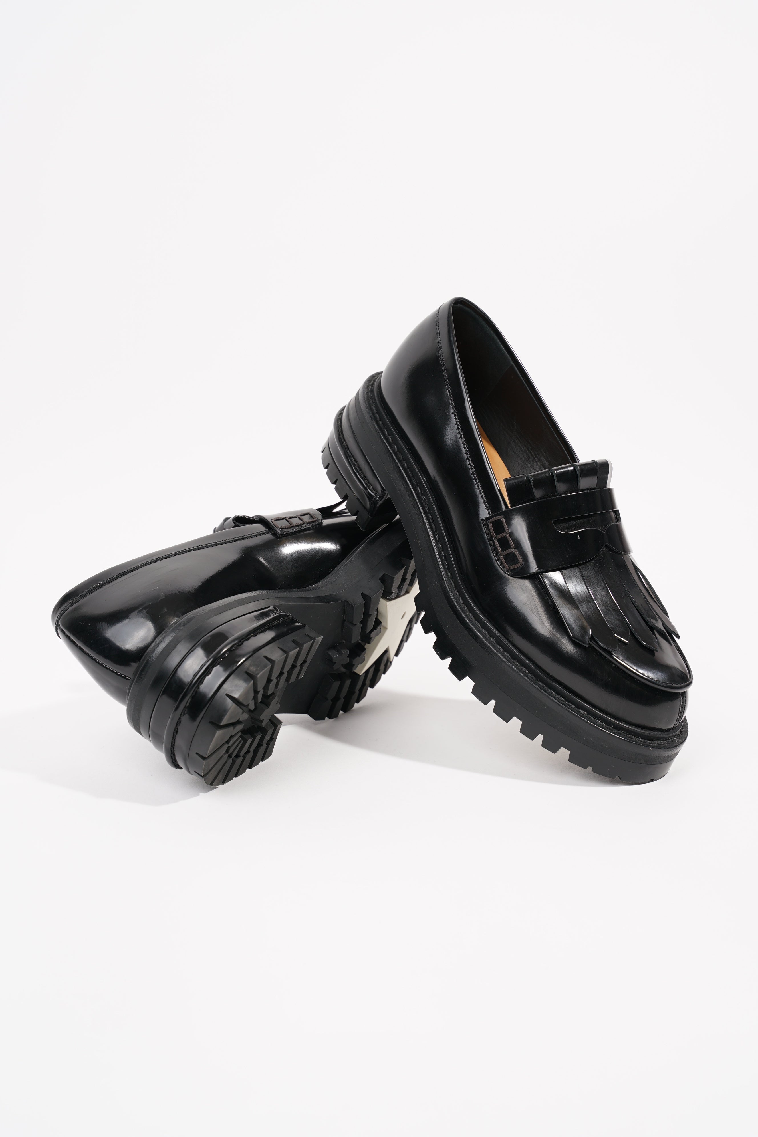 Christian Dior Womens Loafer Black EU 35.5 / UK 2.5
