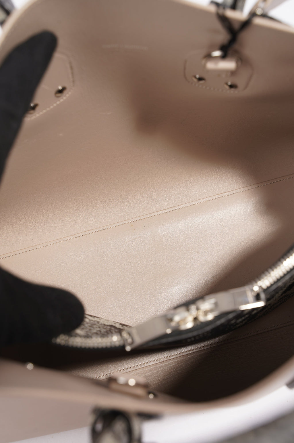 Saint Laurent Sac De Jour Nude / Python Small