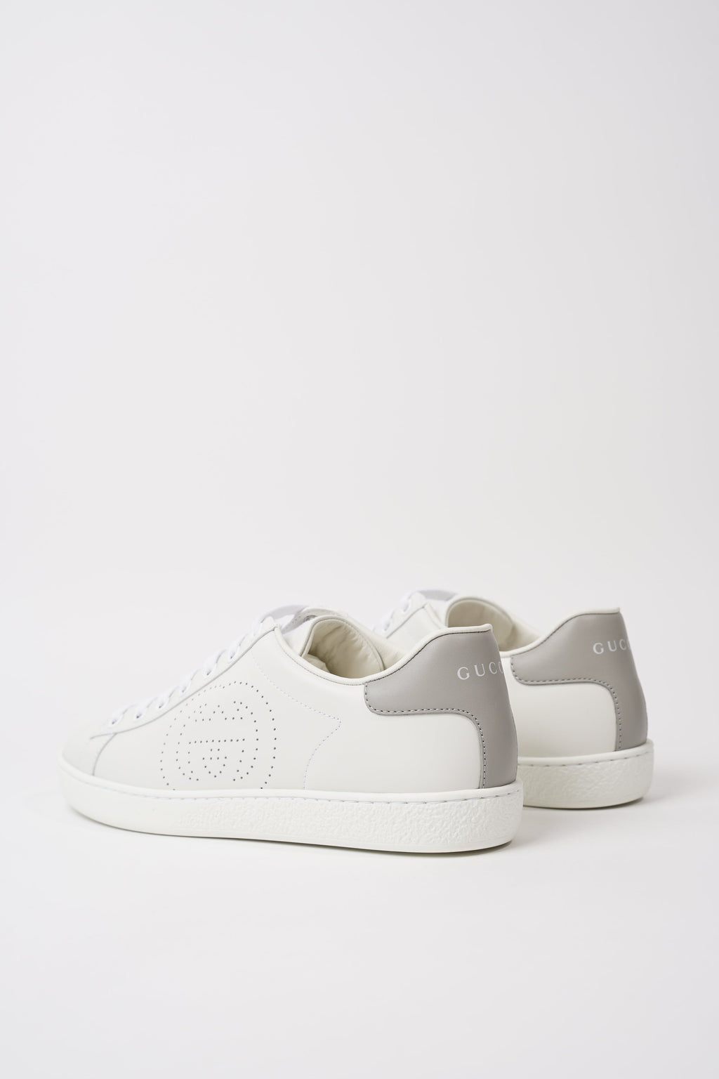 Gucci Womens Ace Interlocking GG White EU 37.5 / UK 4.5