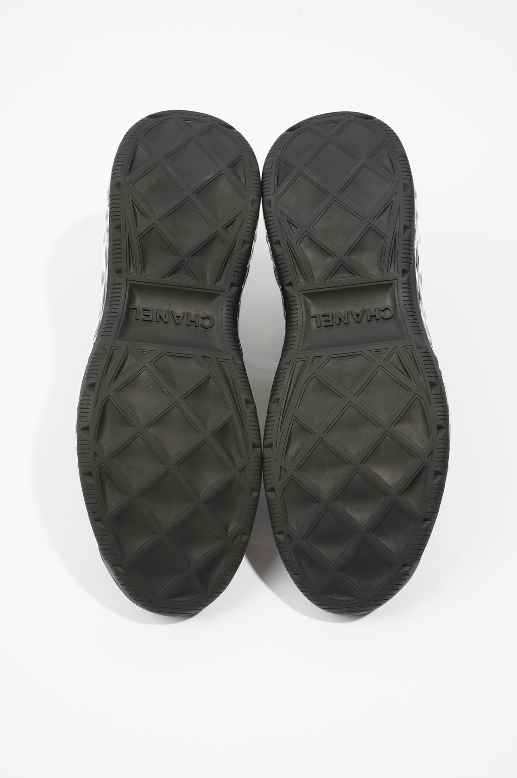 Chanel Womens CC Logo Navy Bubble EU 38.5 / UK 5.5
