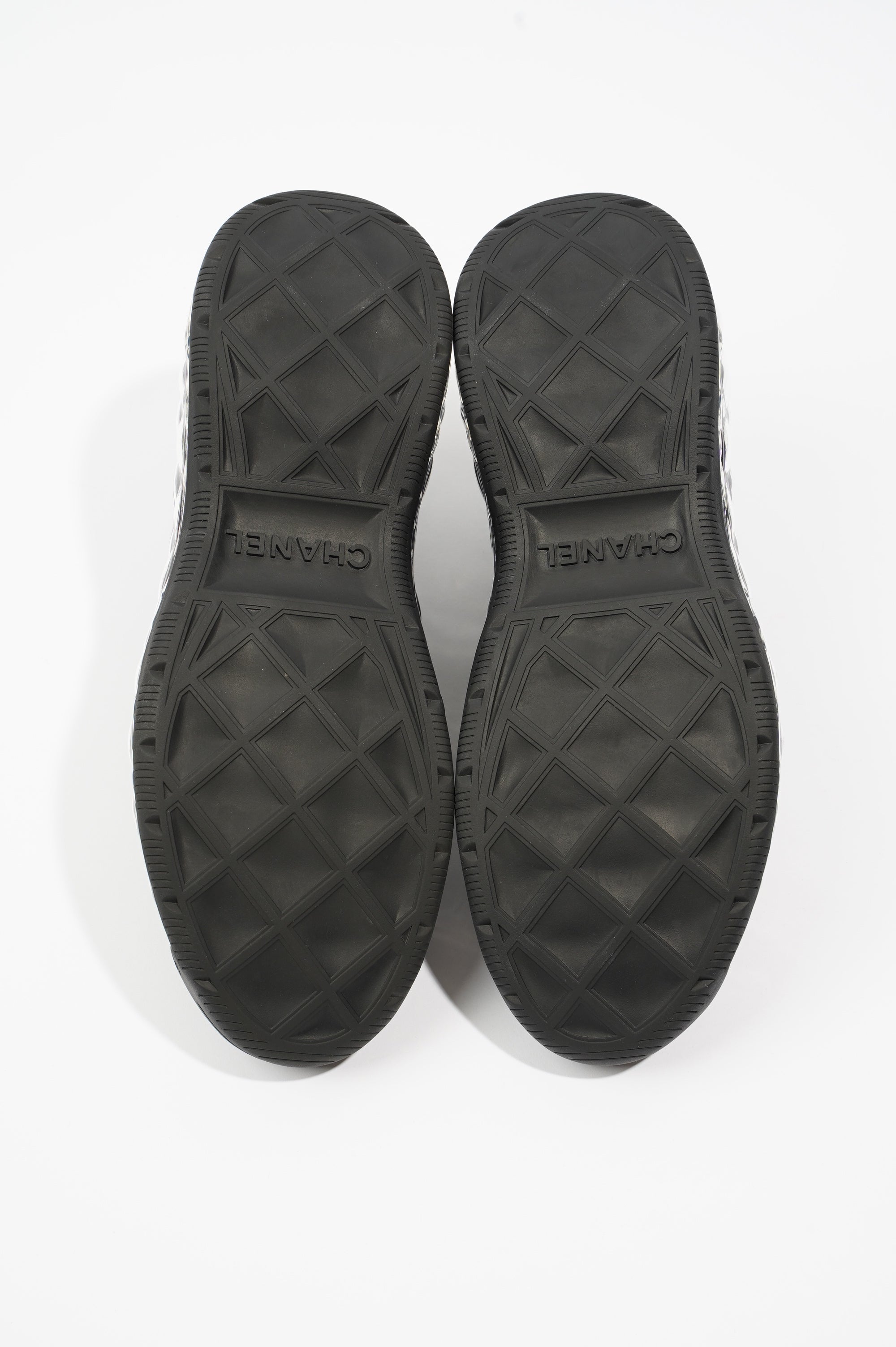 Chanel Womens CC Logo Navy Bubble EU 38.5 / UK 5.5