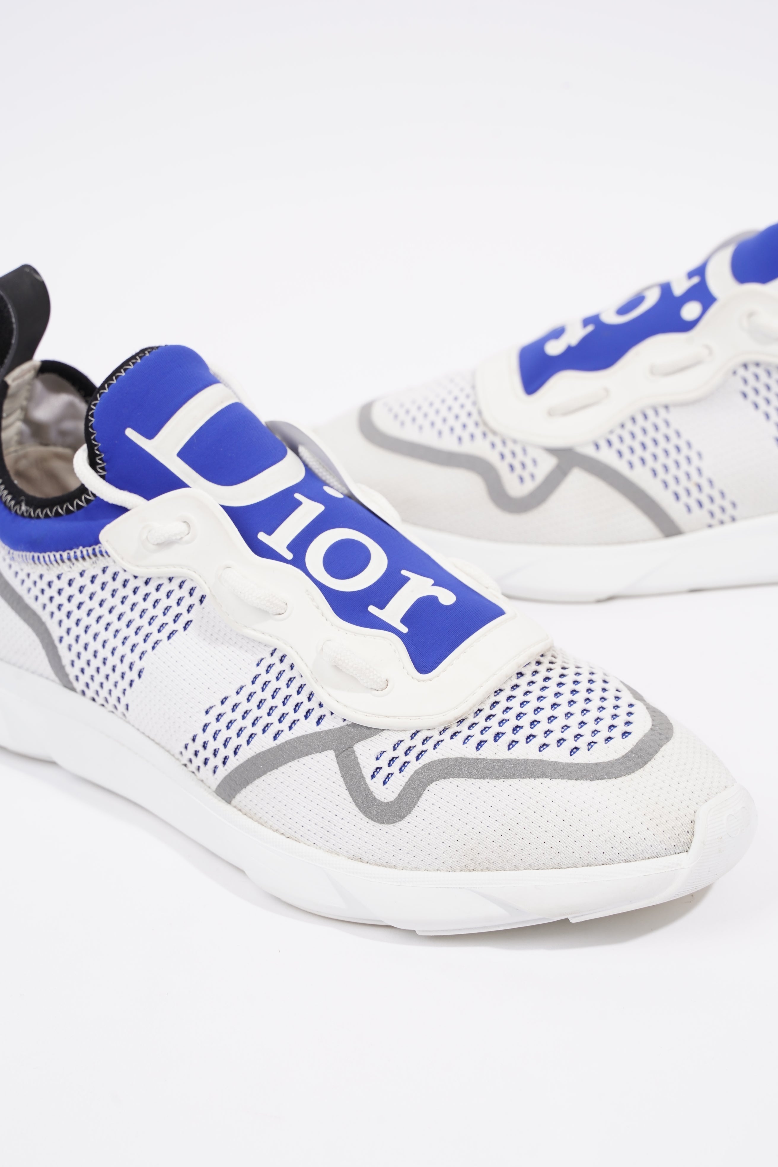 Dior Mens B21 White / Blue EU 42 / UK 8