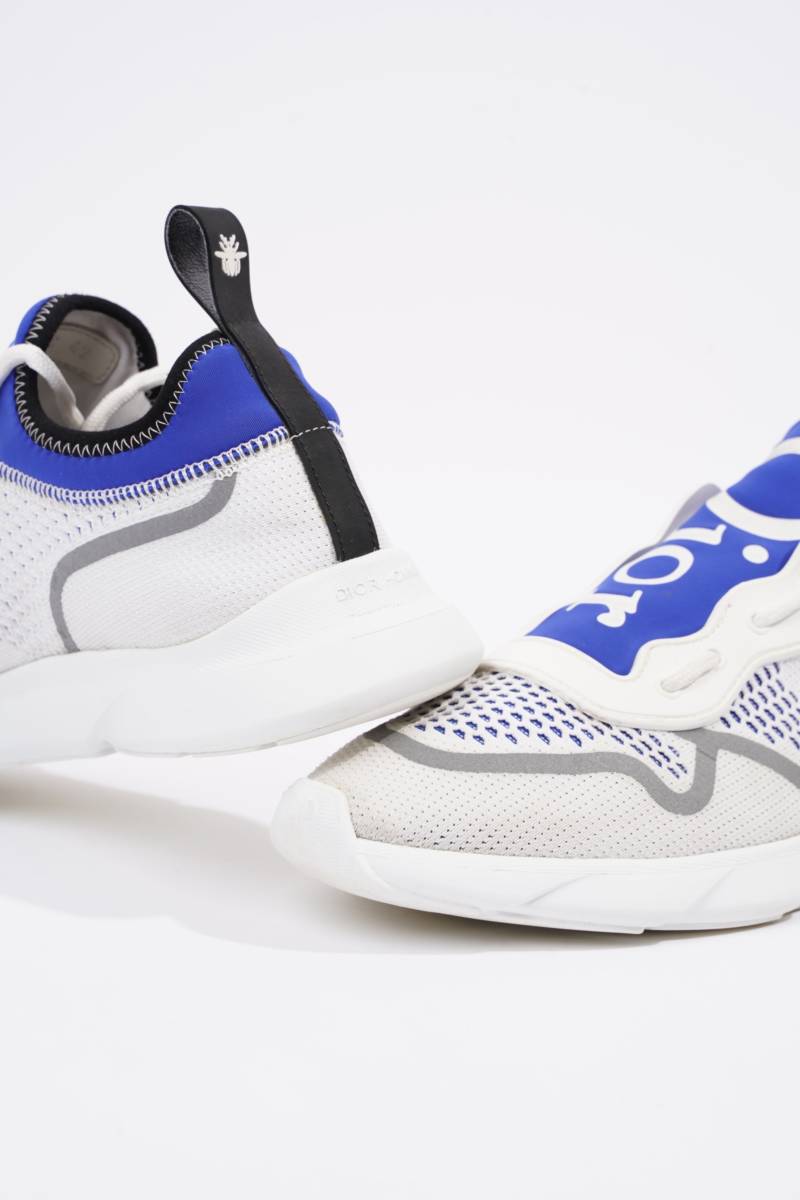 Dior Mens B21 White / Blue EU 42 / UK 8