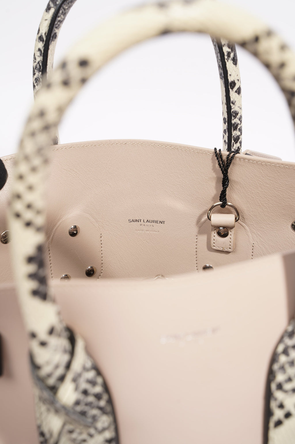 Saint Laurent Sac De Jour Nude / Python Small