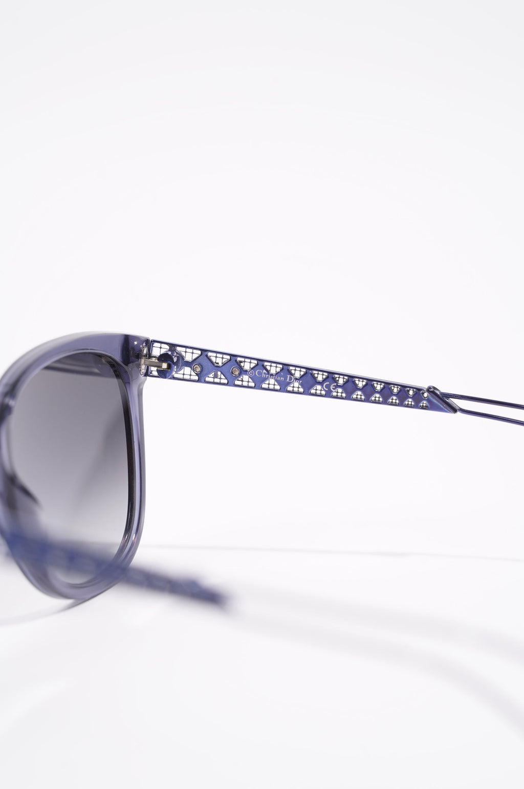 Christian Dior Womens Diorama 3 Sunglasses Blue 145