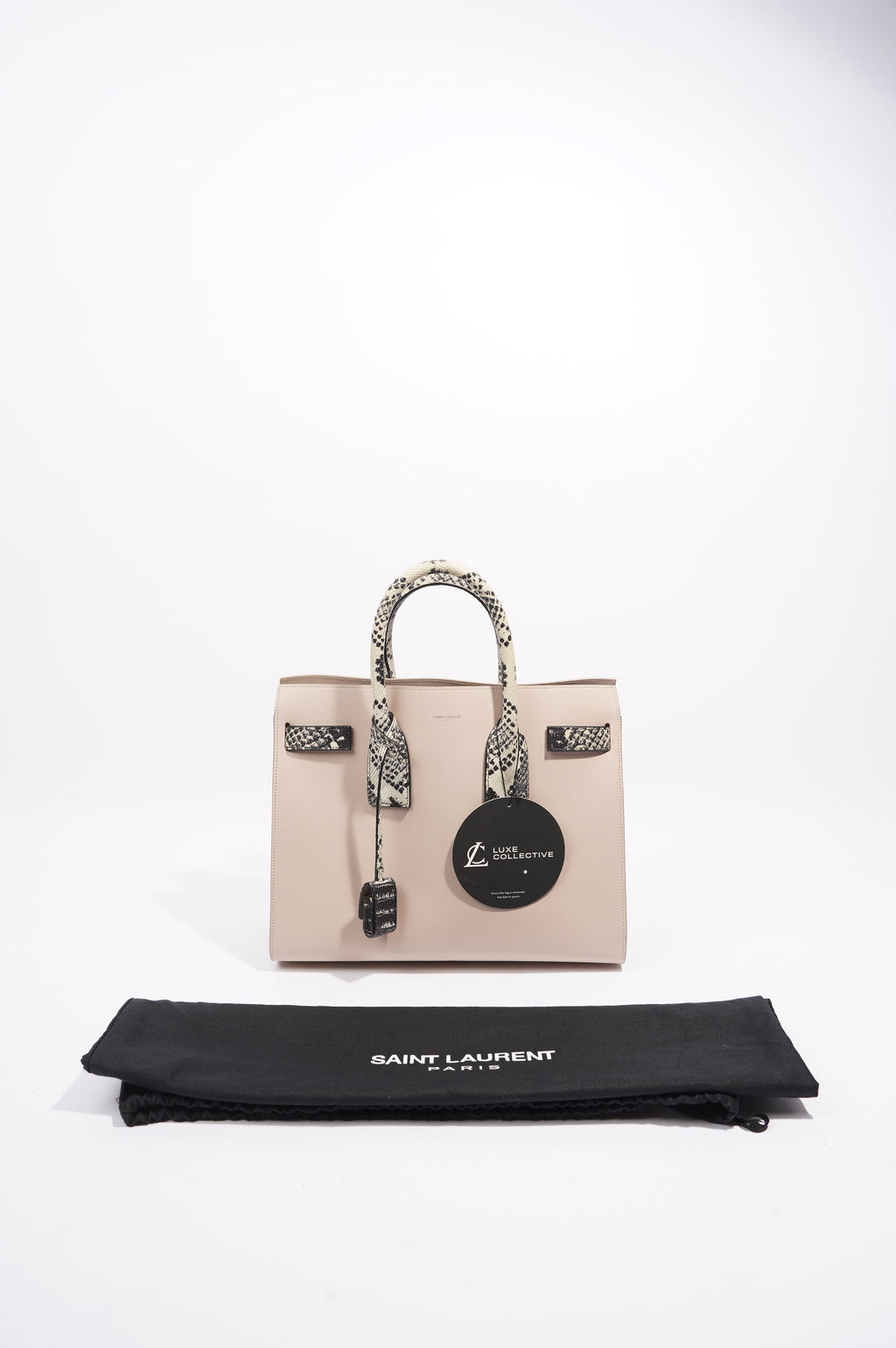 Saint Laurent Sac De Jour Nude / Python Small