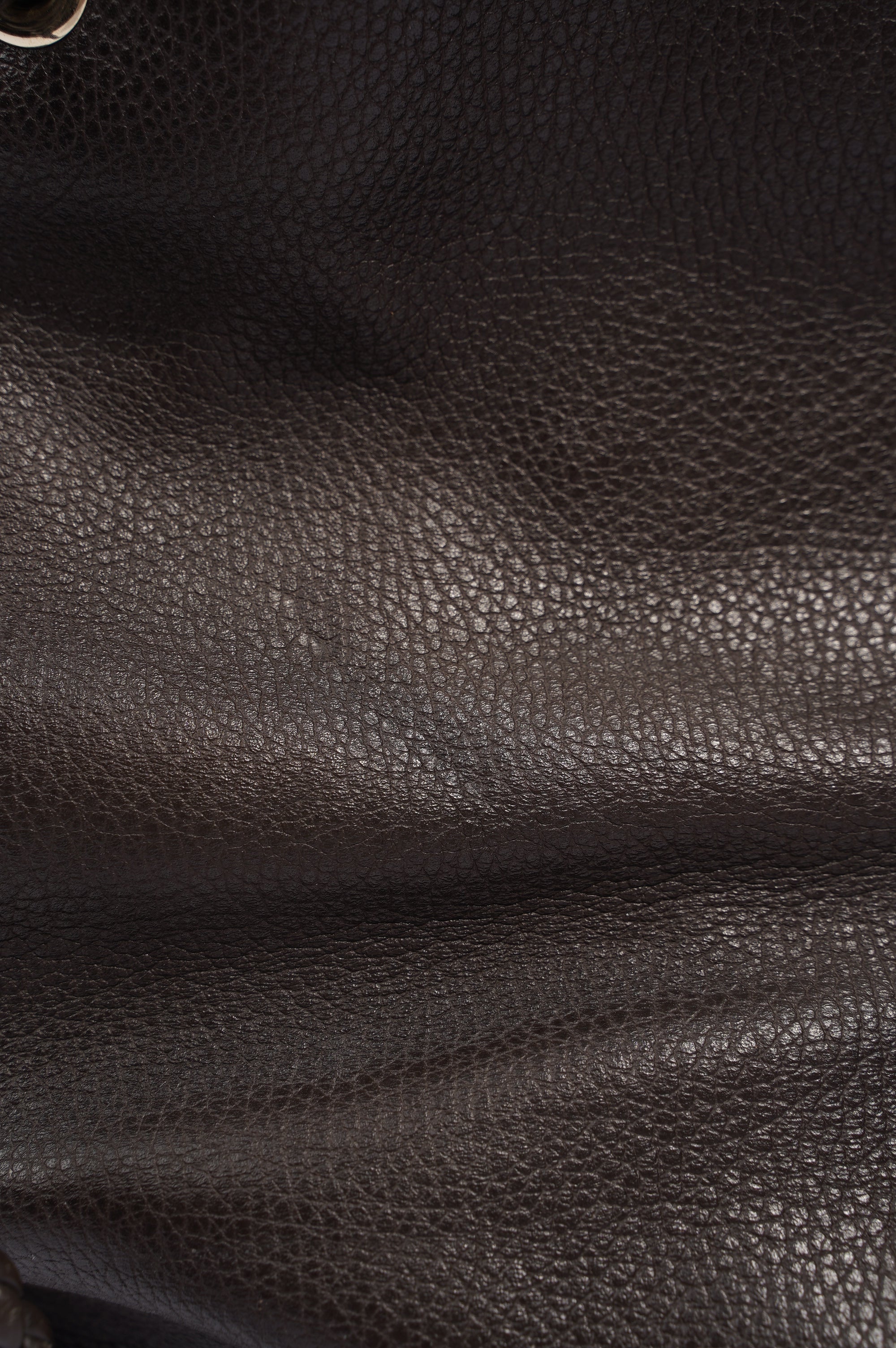 Gucci Womens Braided Handle Tote Brown Large