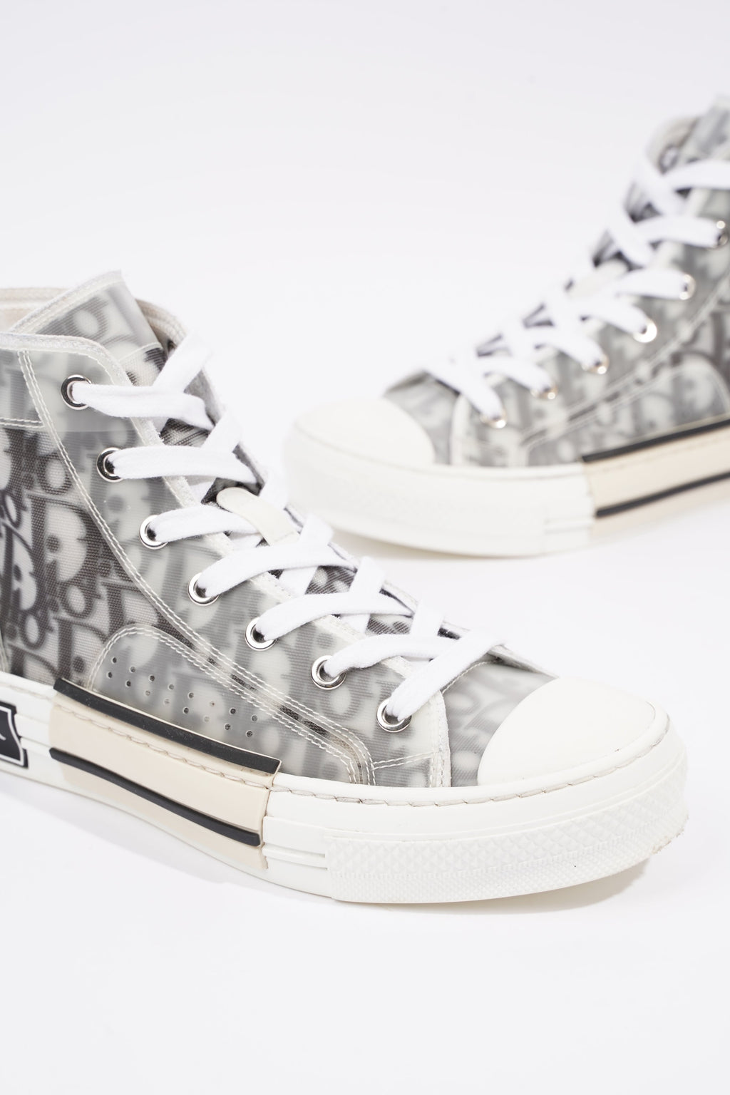 Christian Dior Womens B23 Grey EU 37 / UK 4