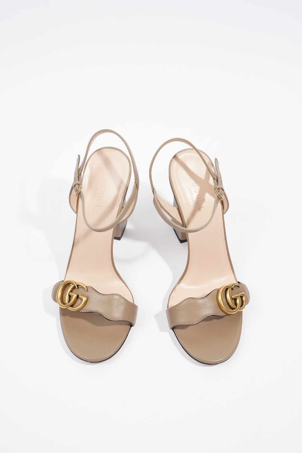 Gucci Marmont Sandal Taupe EU 38 / UK 5