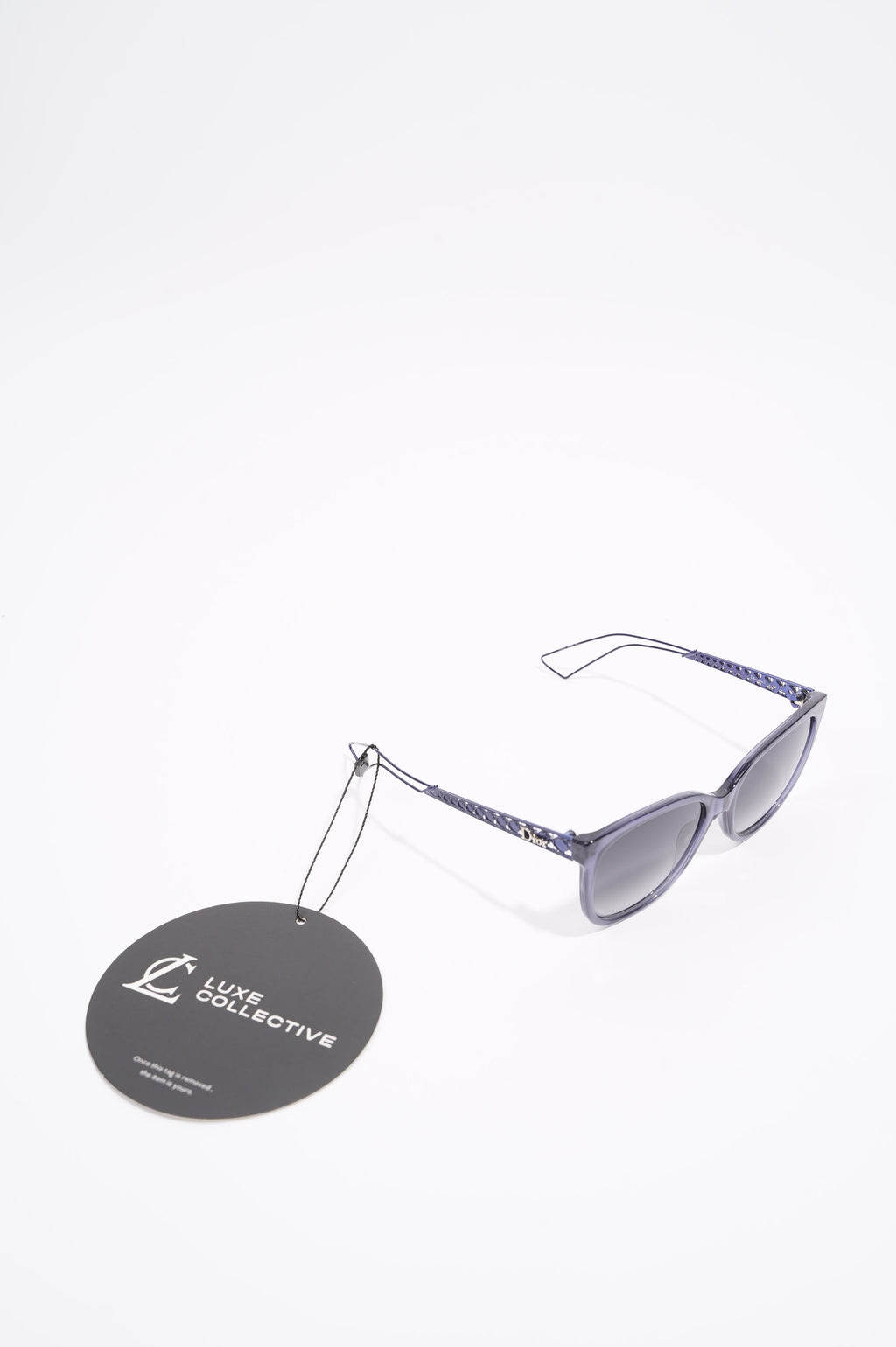 Christian Dior Womens Diorama 3 Sunglasses Blue 145