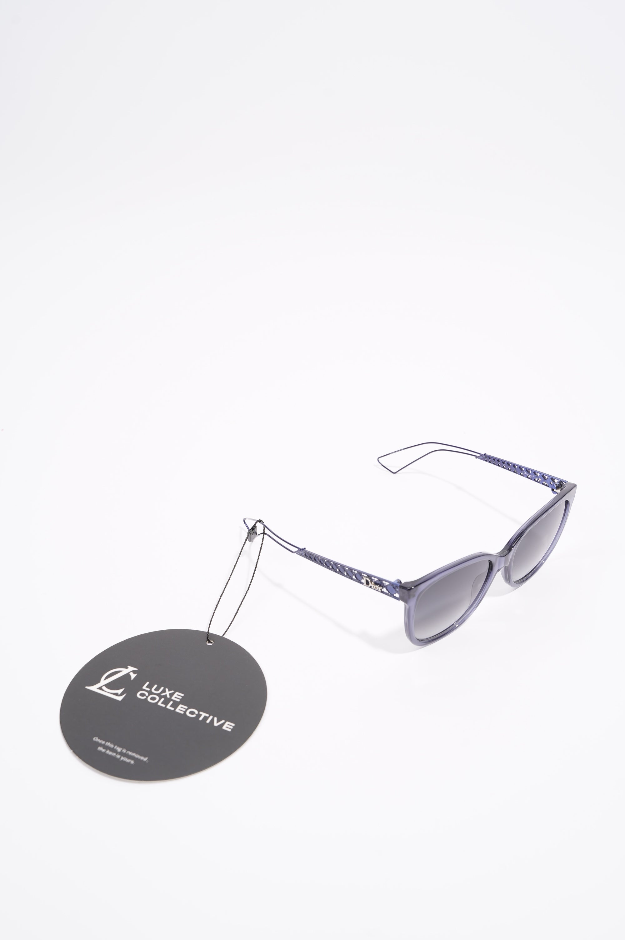 Christian Dior Womens Diorama 3 Sunglasses Blue 145