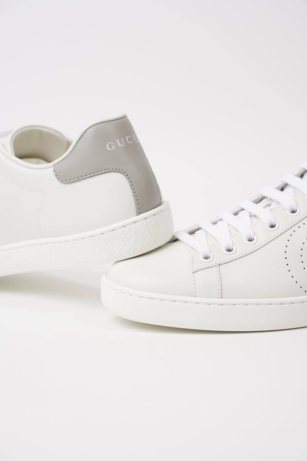 Gucci Womens Ace Interlocking GG White EU 37.5 / UK 4.5