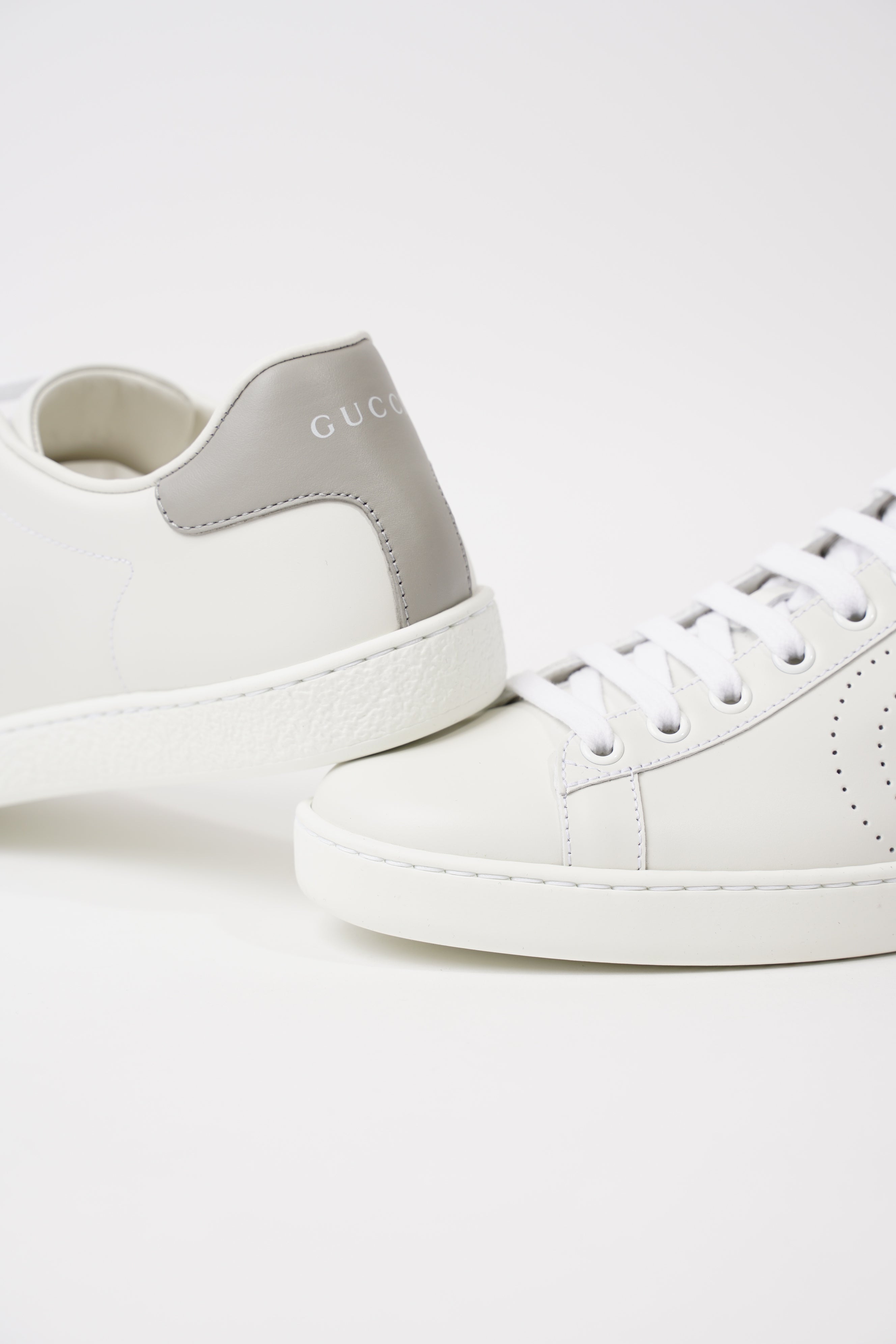 Gucci Womens Ace Interlocking GG White EU 37.5 / UK 4.5