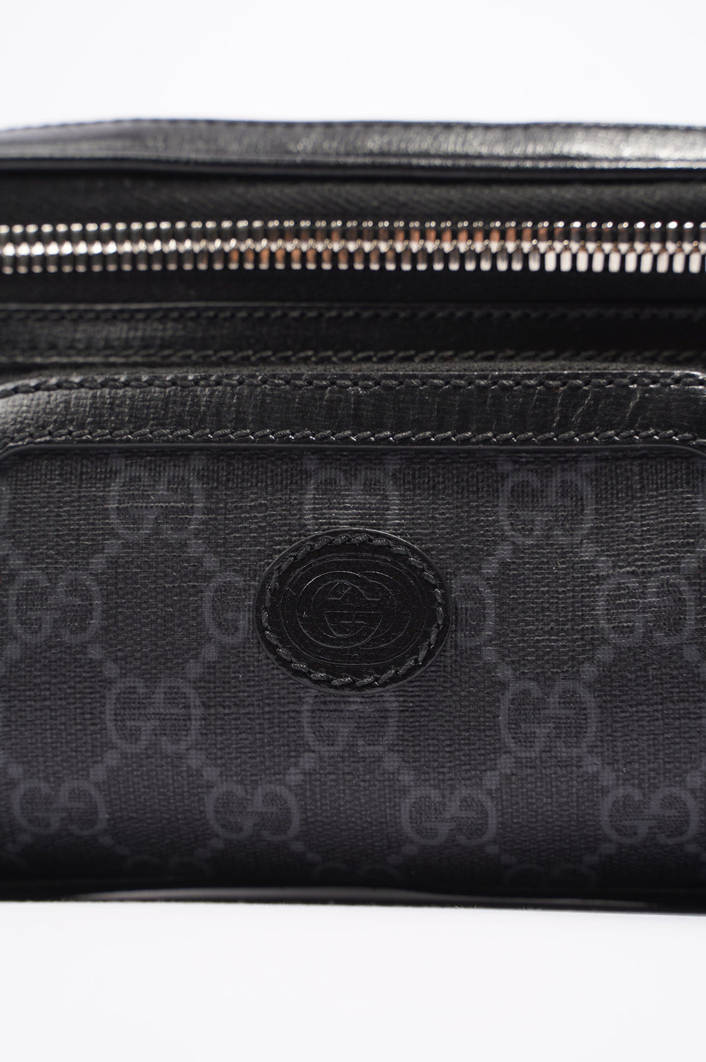 Gucci Belt Bag With Interlocking G Black / Supreme Canvas