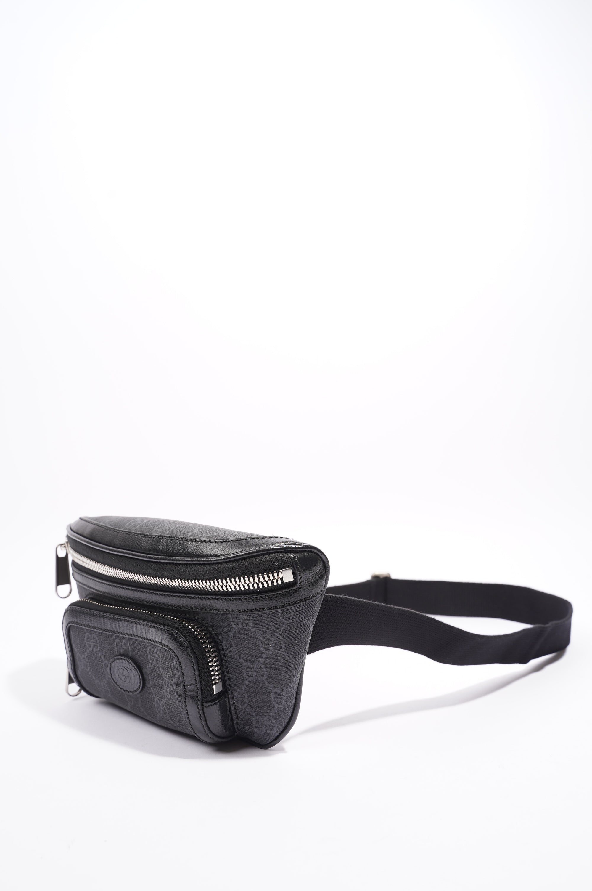 Gucci Belt Bag With Interlocking G Black / Supreme Canvas