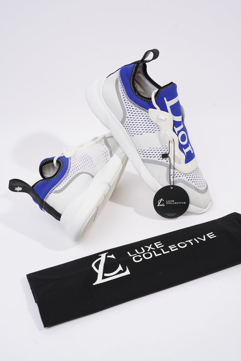 Dior Mens B21 White / Blue EU 42 / UK 8